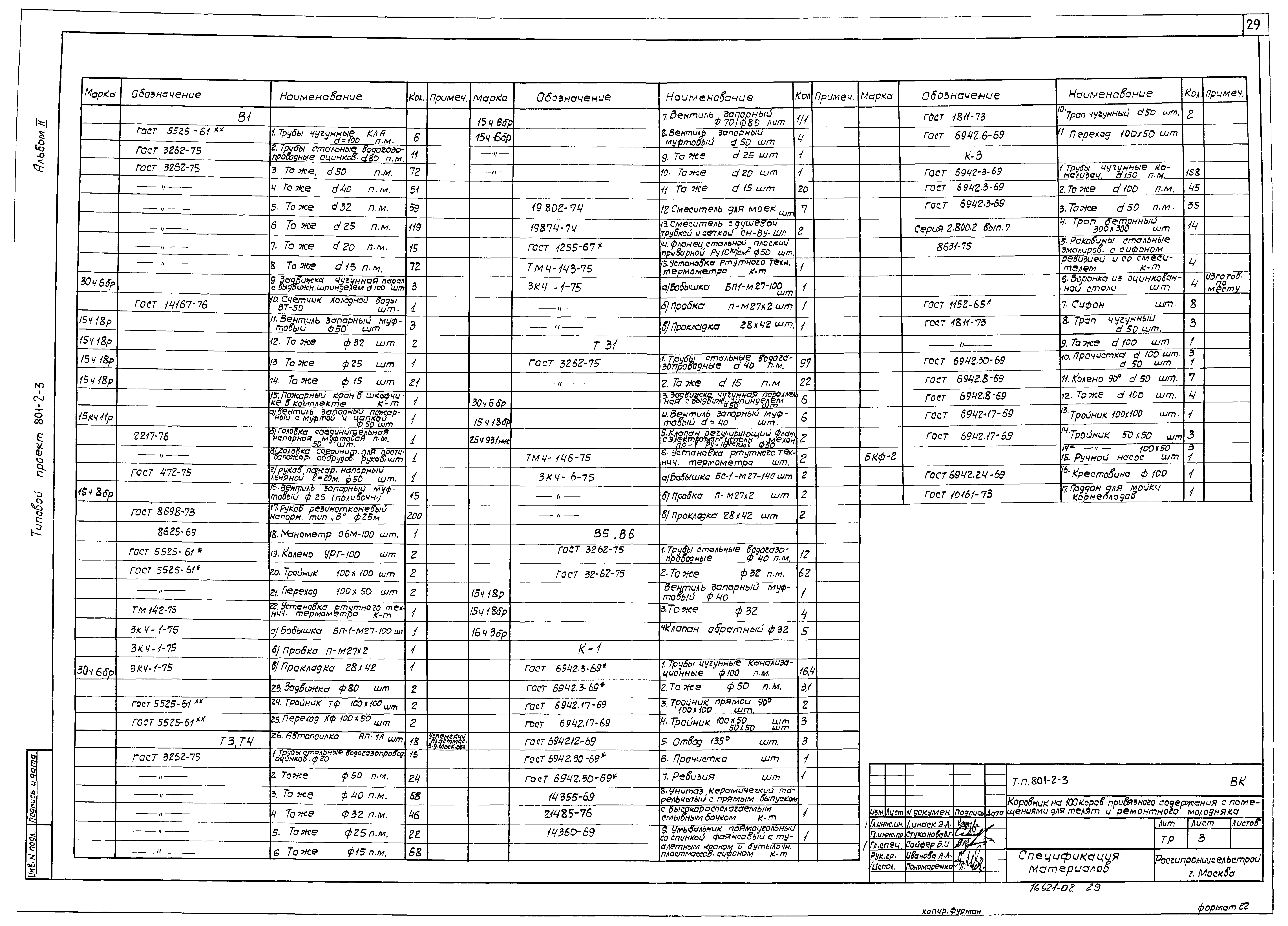 Типовой проект 801-2-3