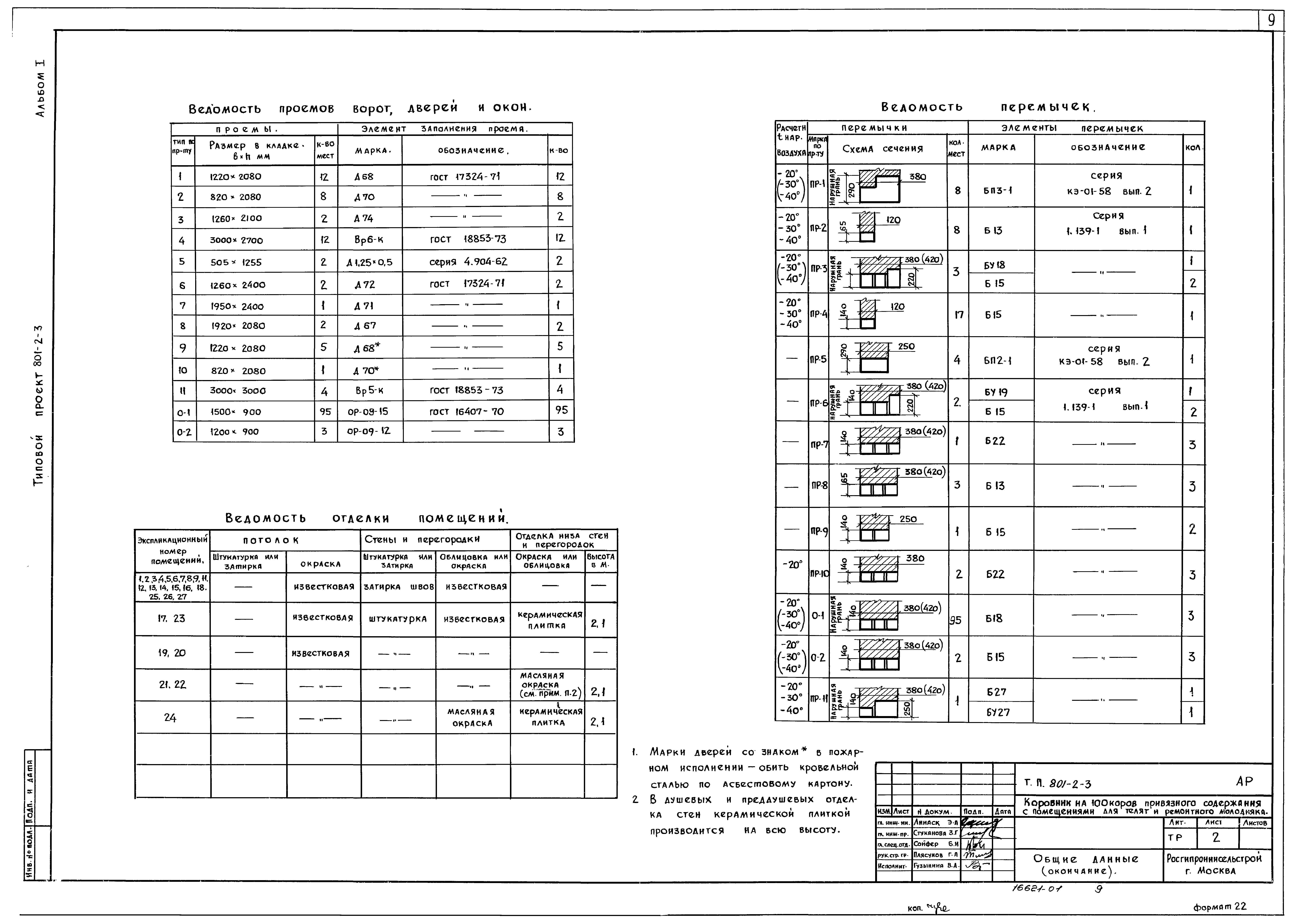 Типовой проект 801-2-3