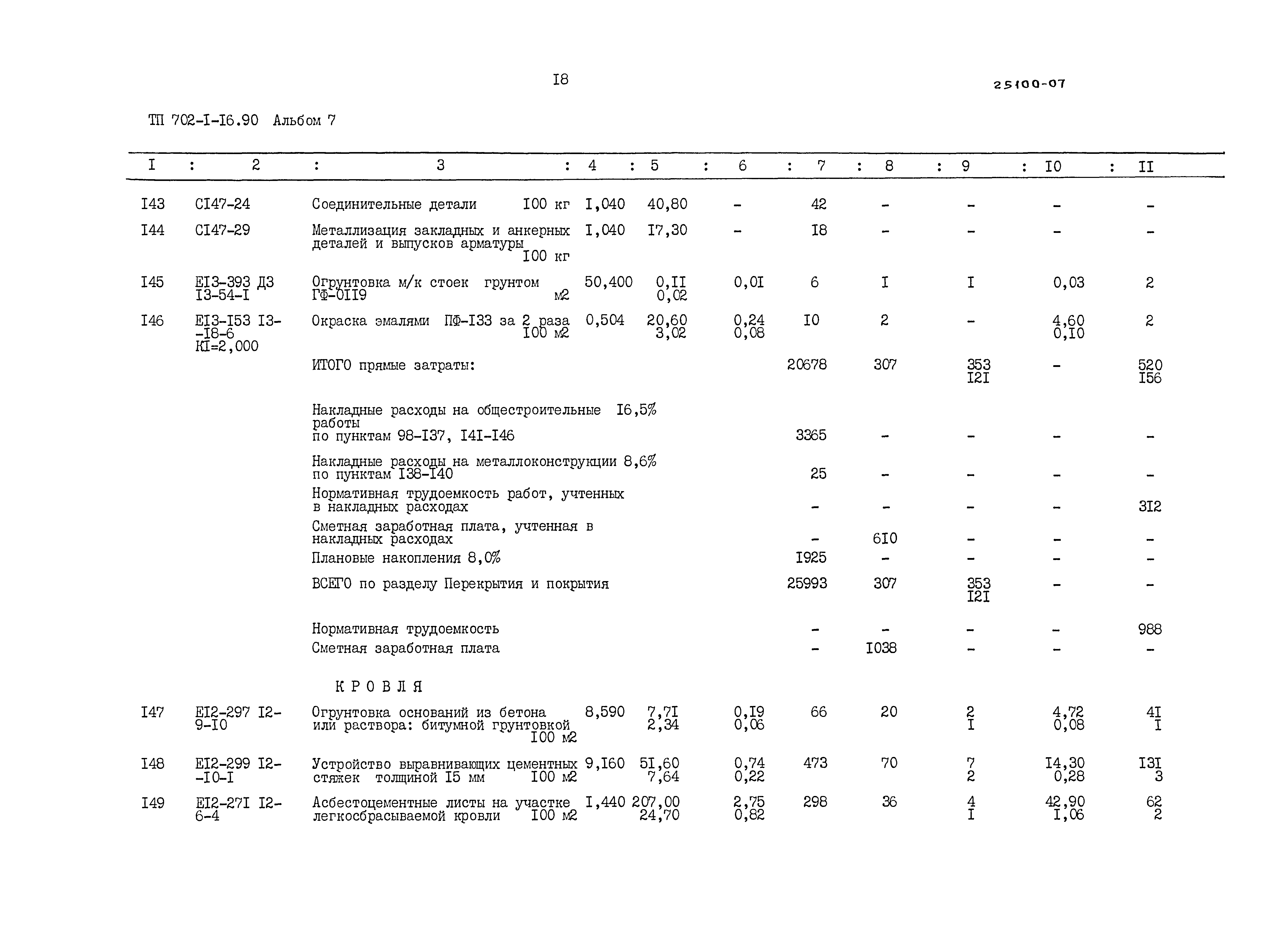 Типовой проект 702-1-16.90