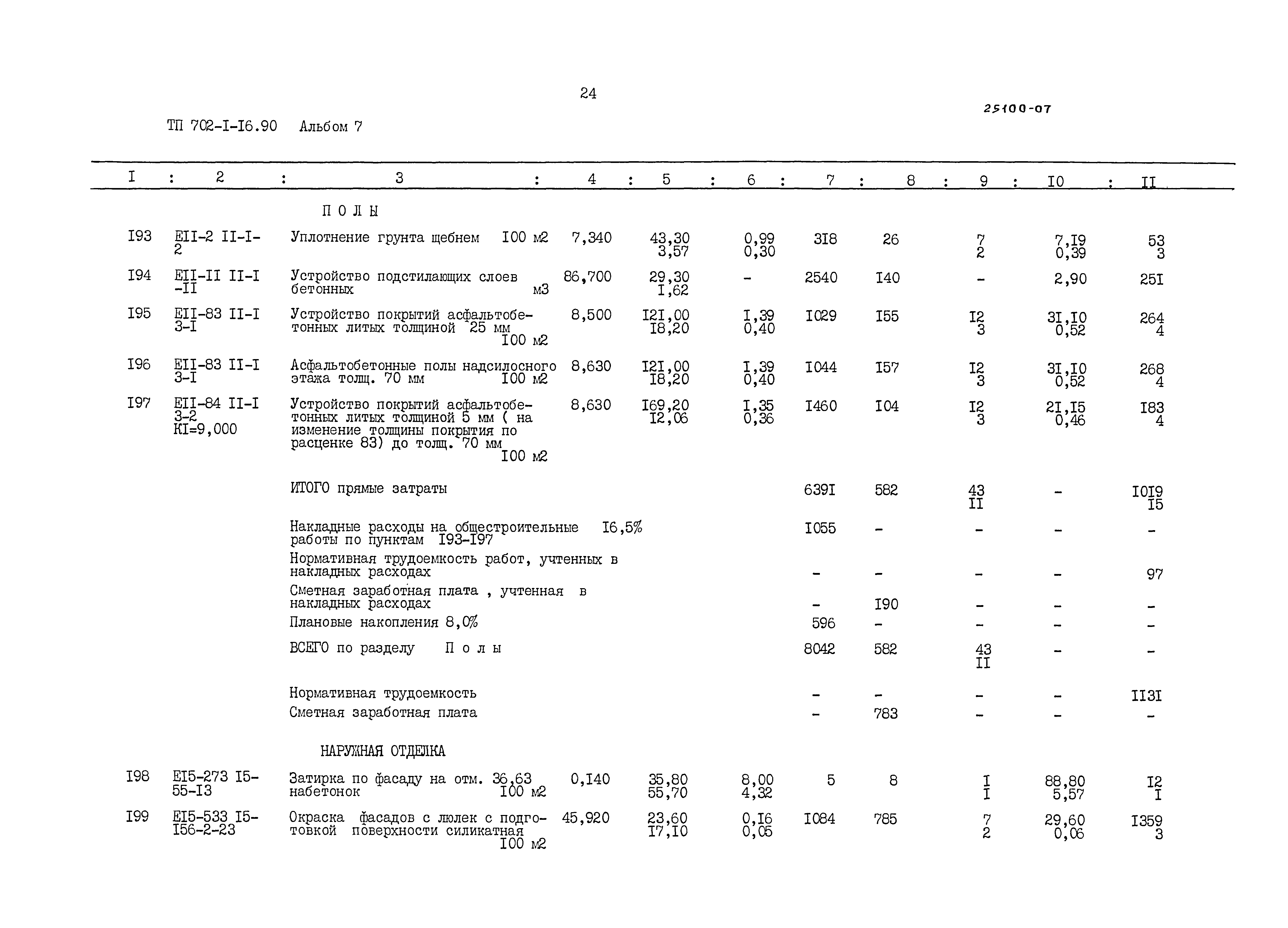 Типовой проект 702-1-16.90