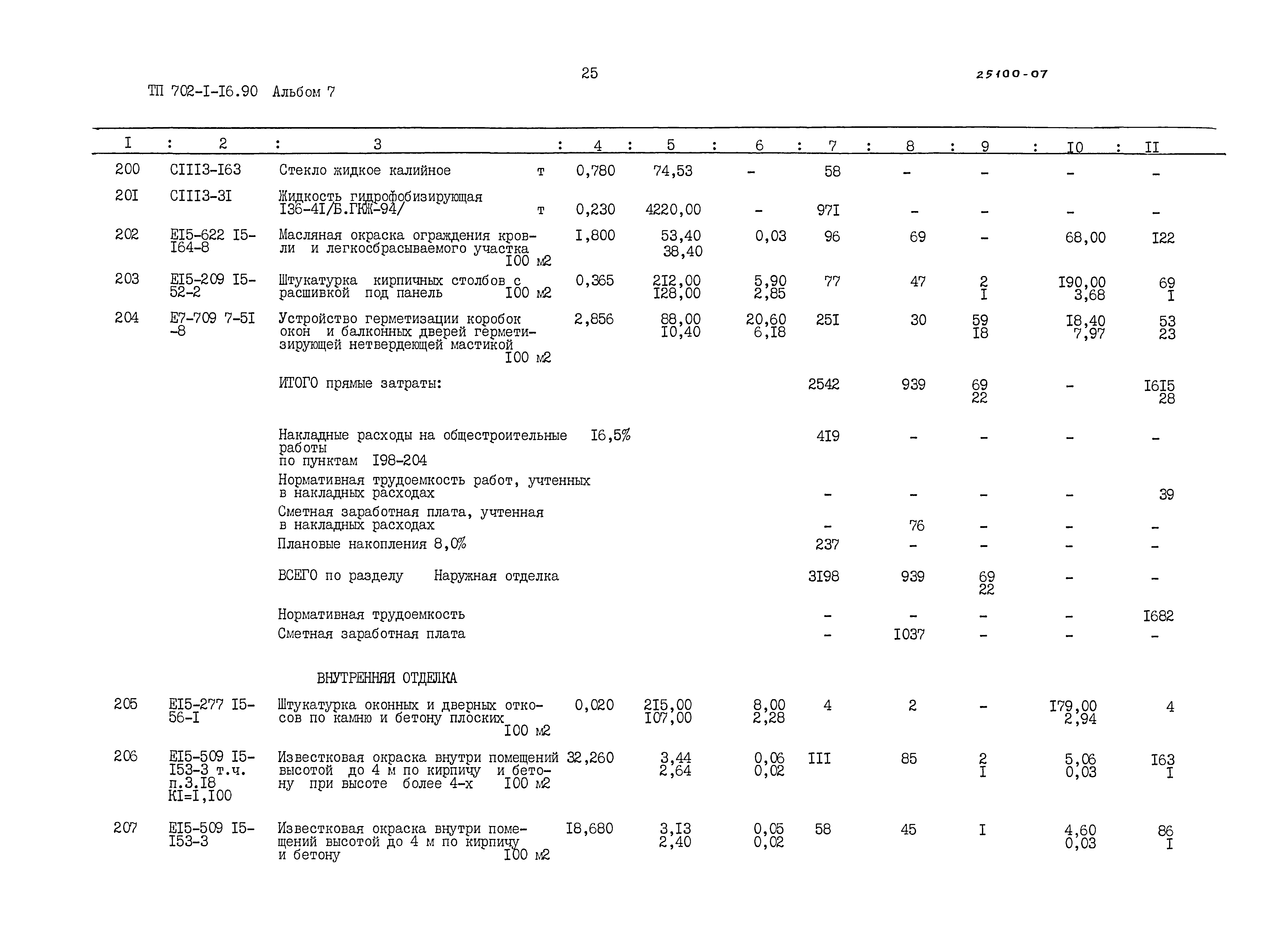 Типовой проект 702-1-16.90