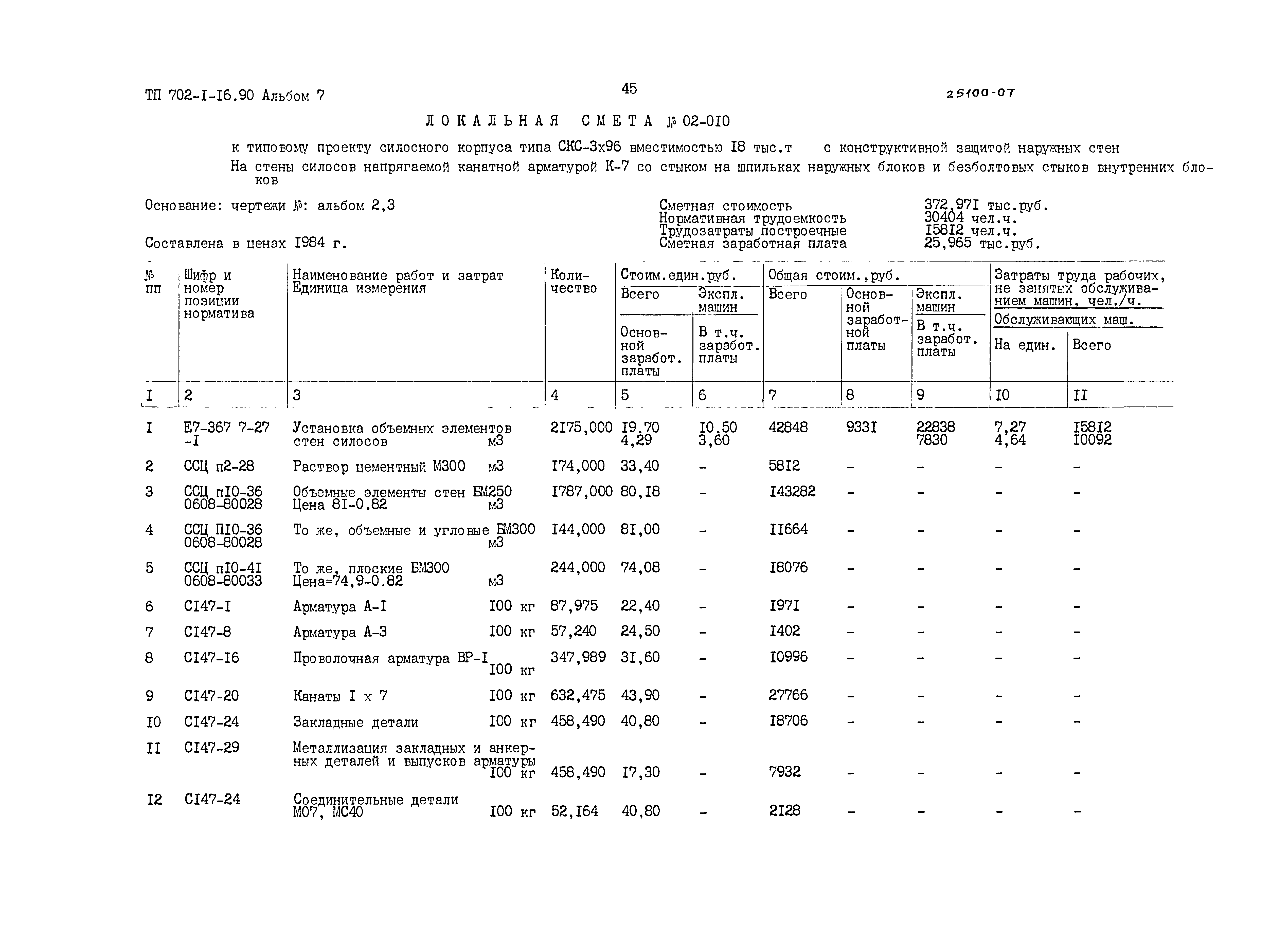 Типовой проект 702-1-16.90