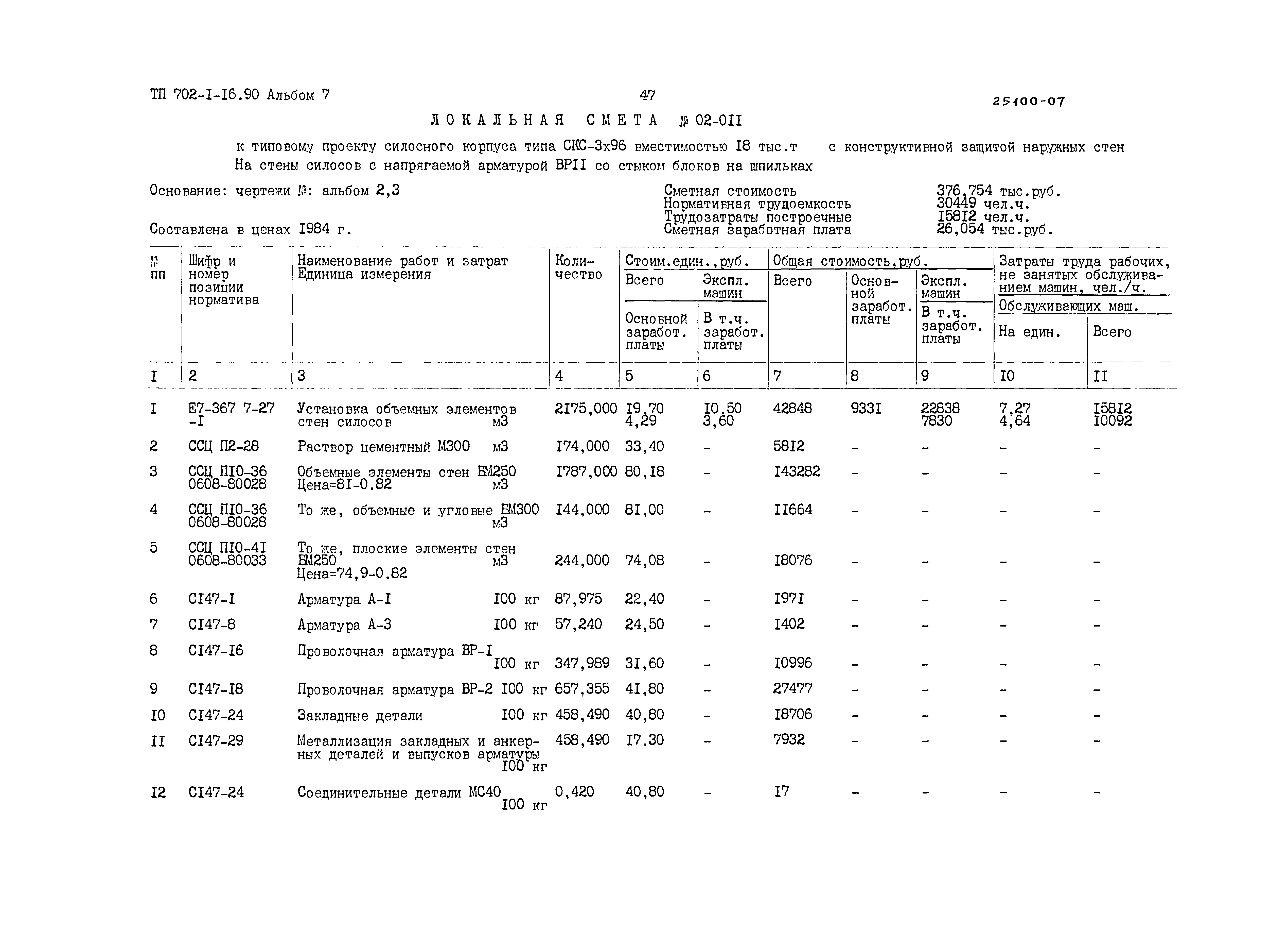Типовой проект 702-1-16.90