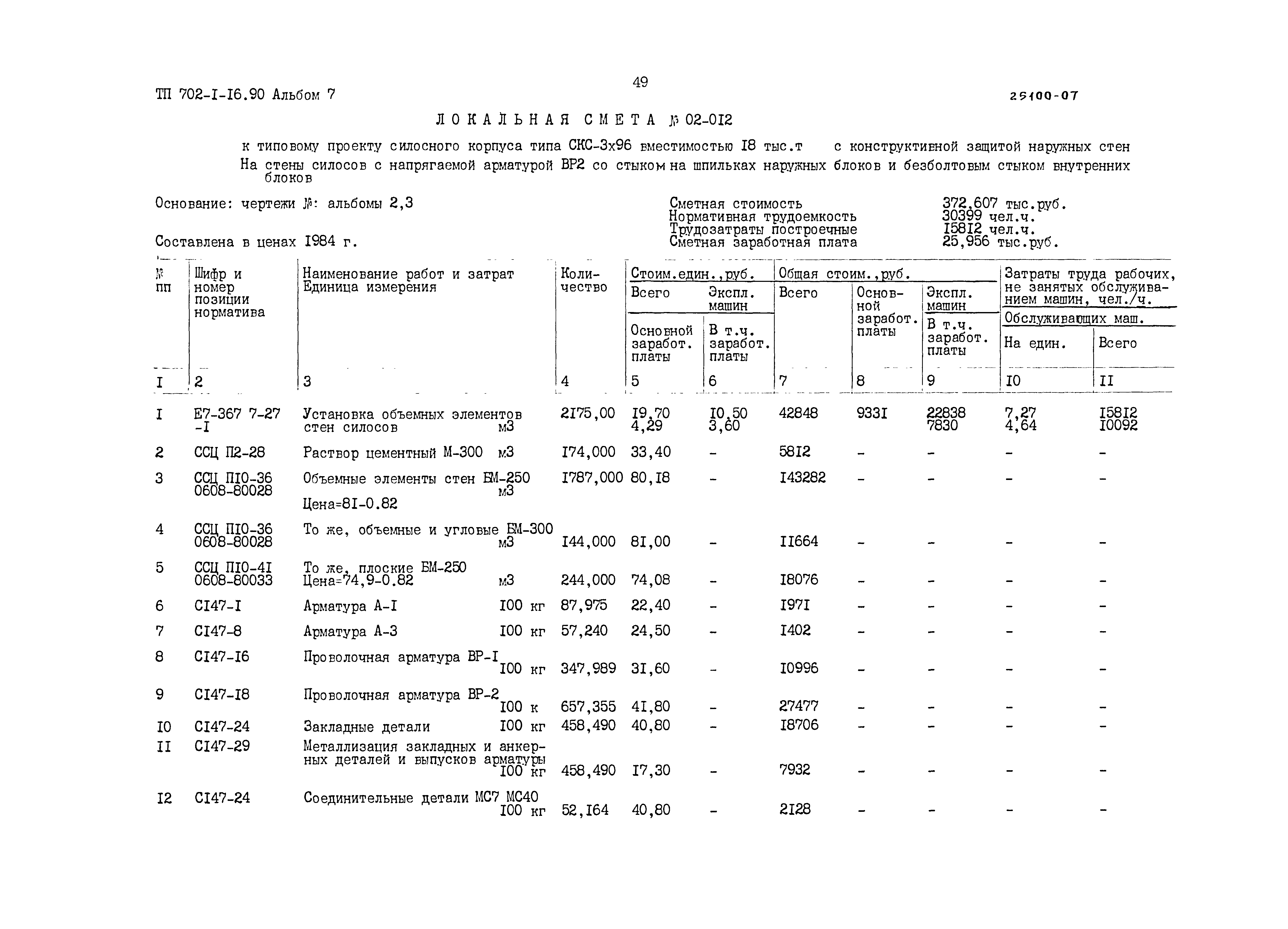 Типовой проект 702-1-16.90
