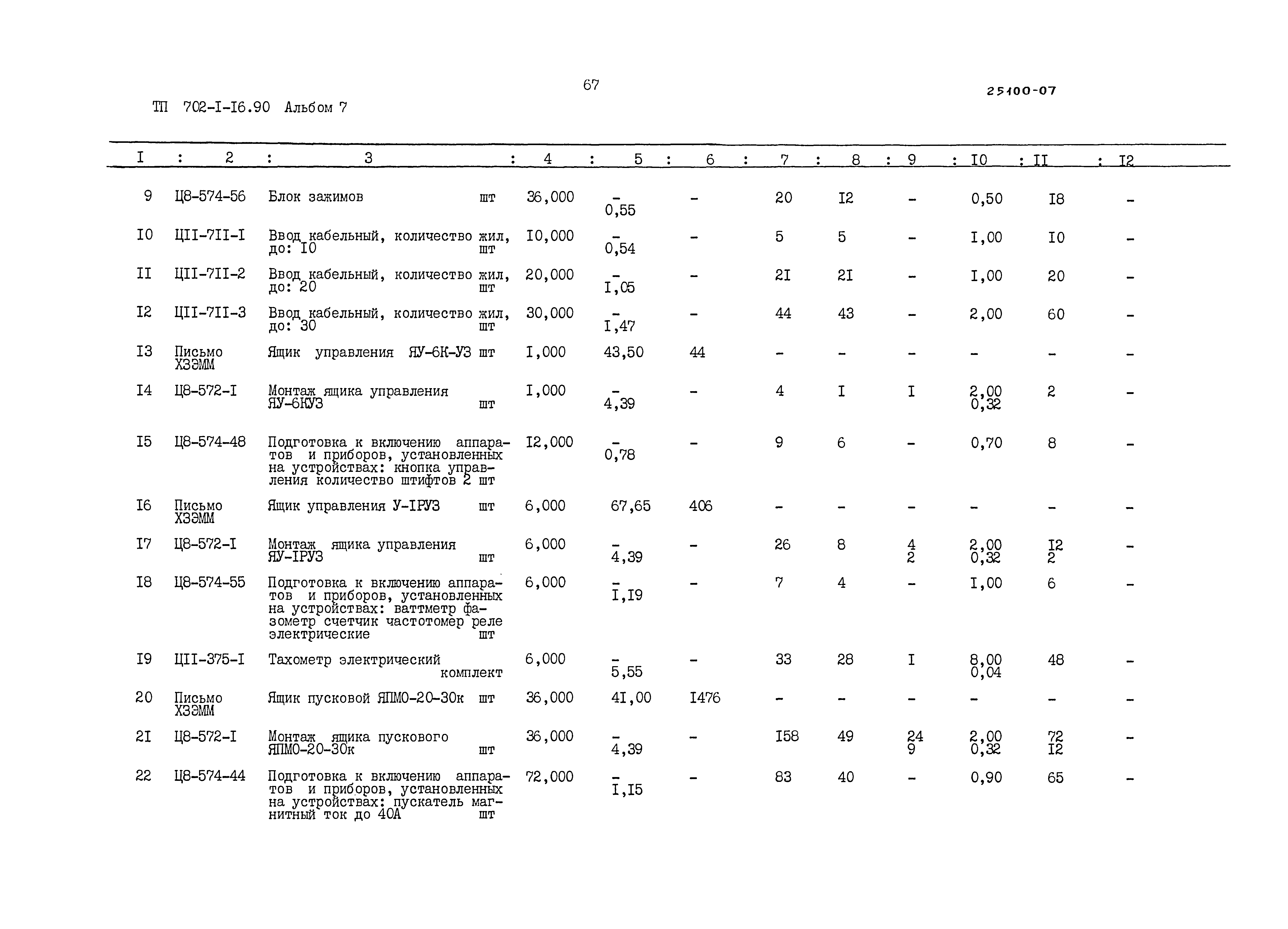 Типовой проект 702-1-16.90