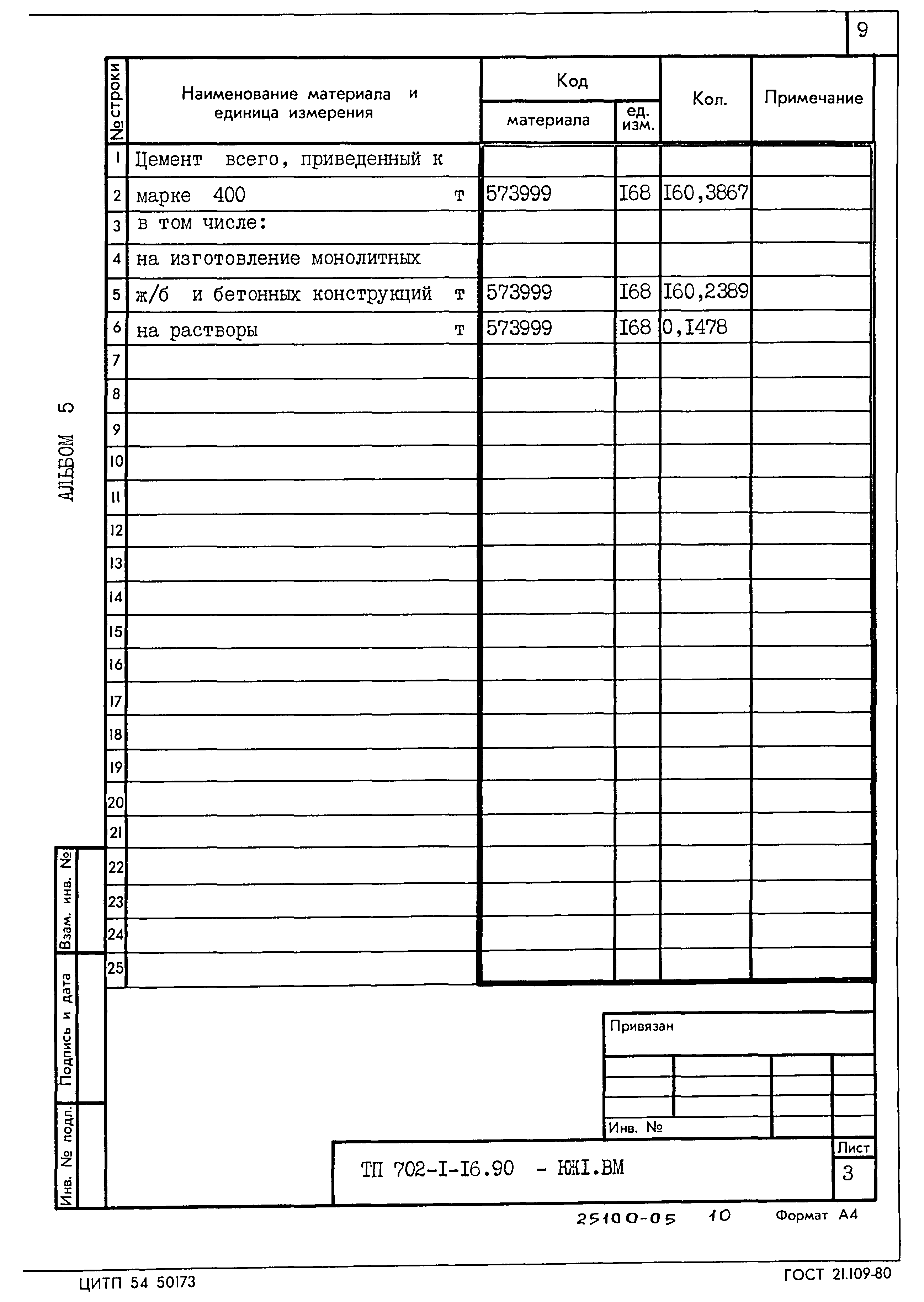 Типовой проект 702-1-16.90