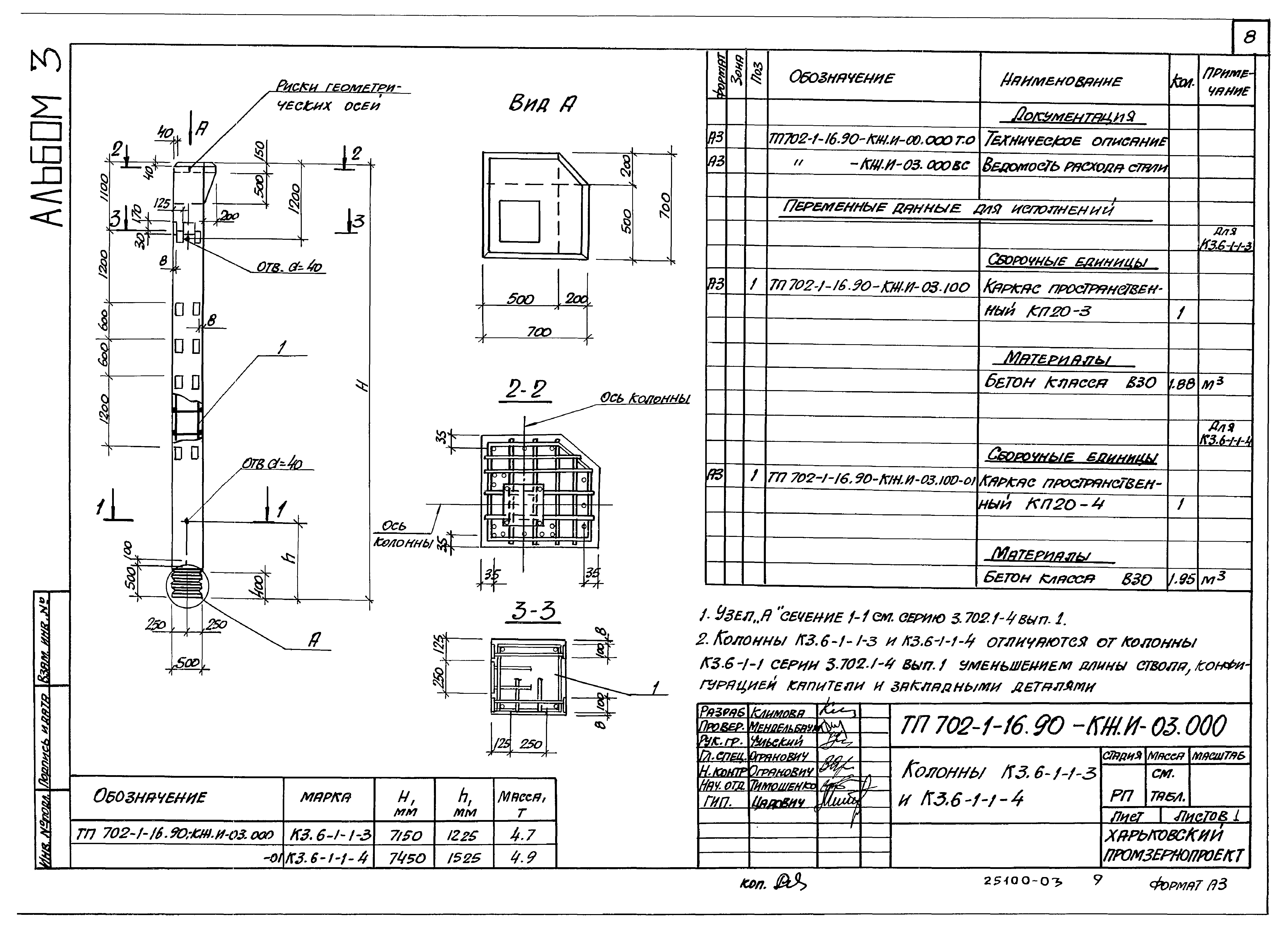 Типовой проект 702-1-16.90