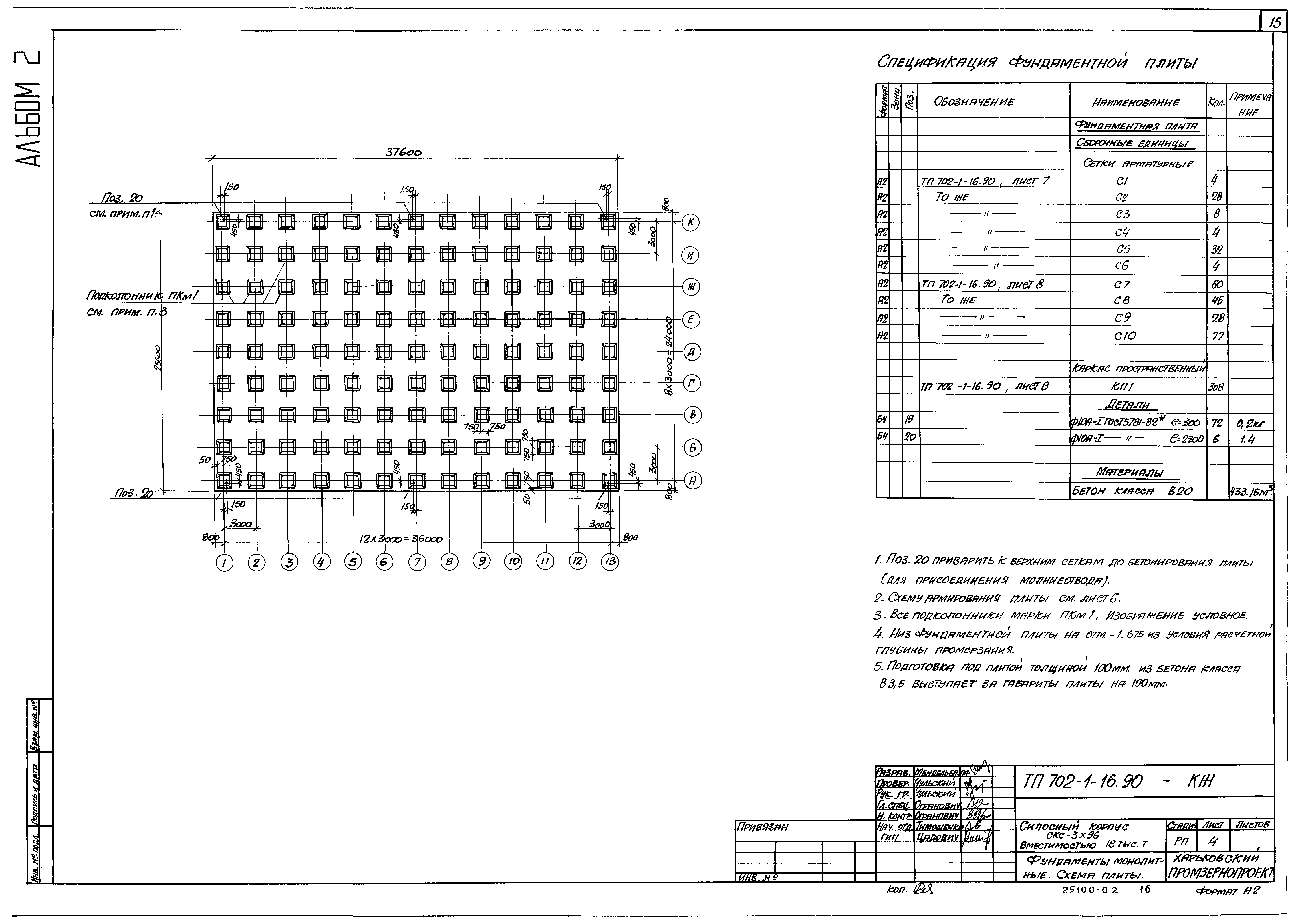 Типовой проект 702-1-16.90