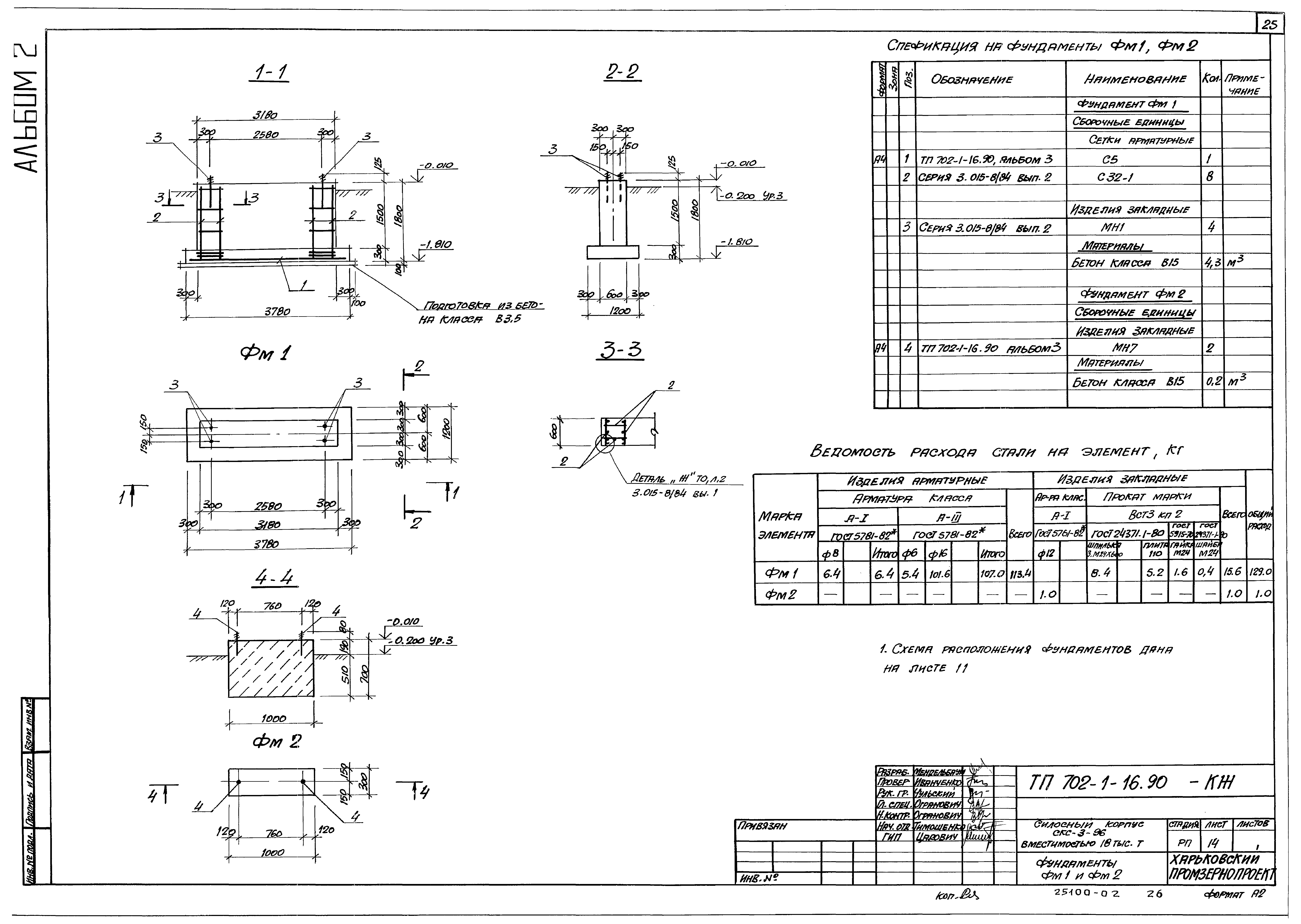 Типовой проект 702-1-16.90
