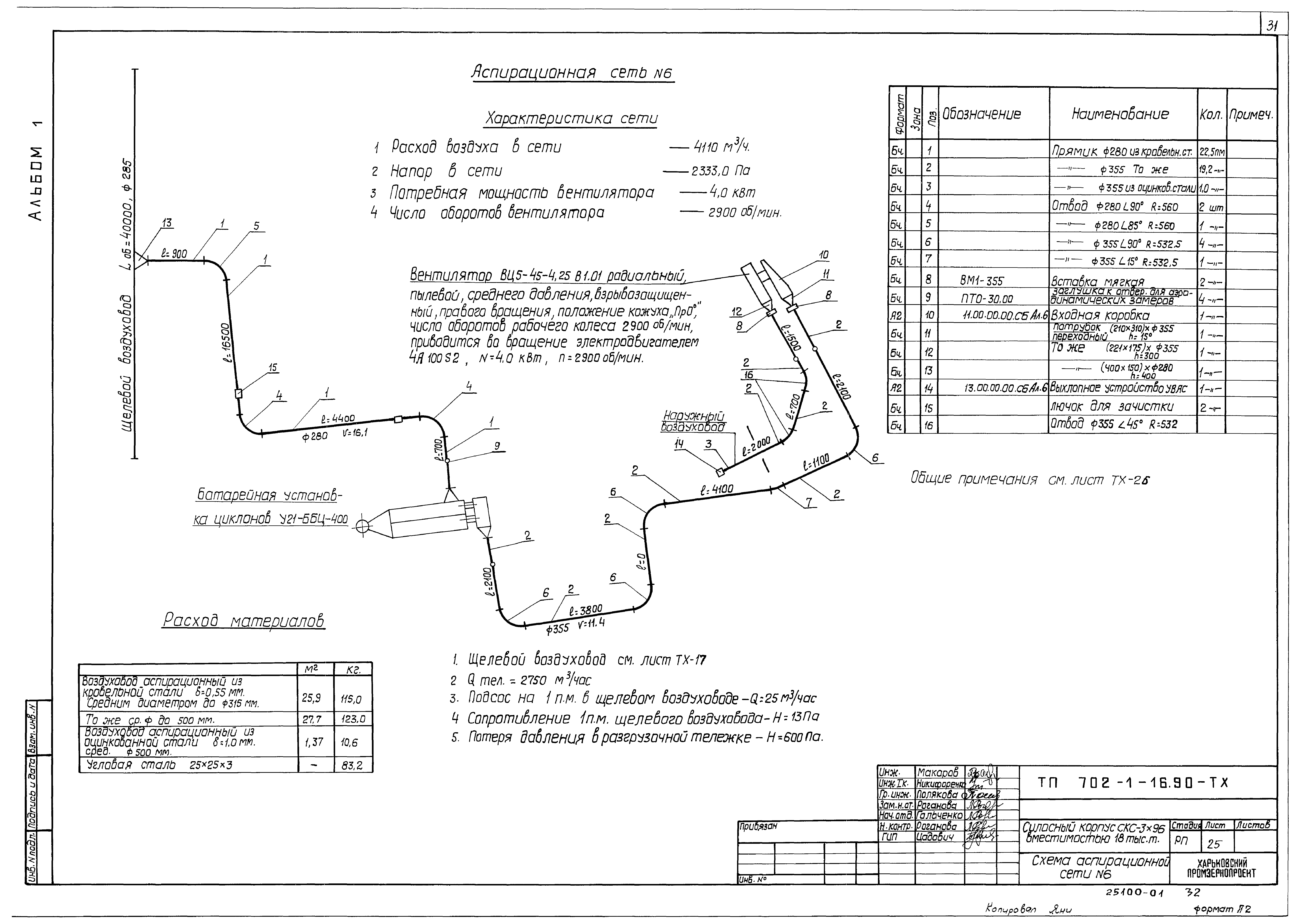 Типовой проект 702-1-16.90