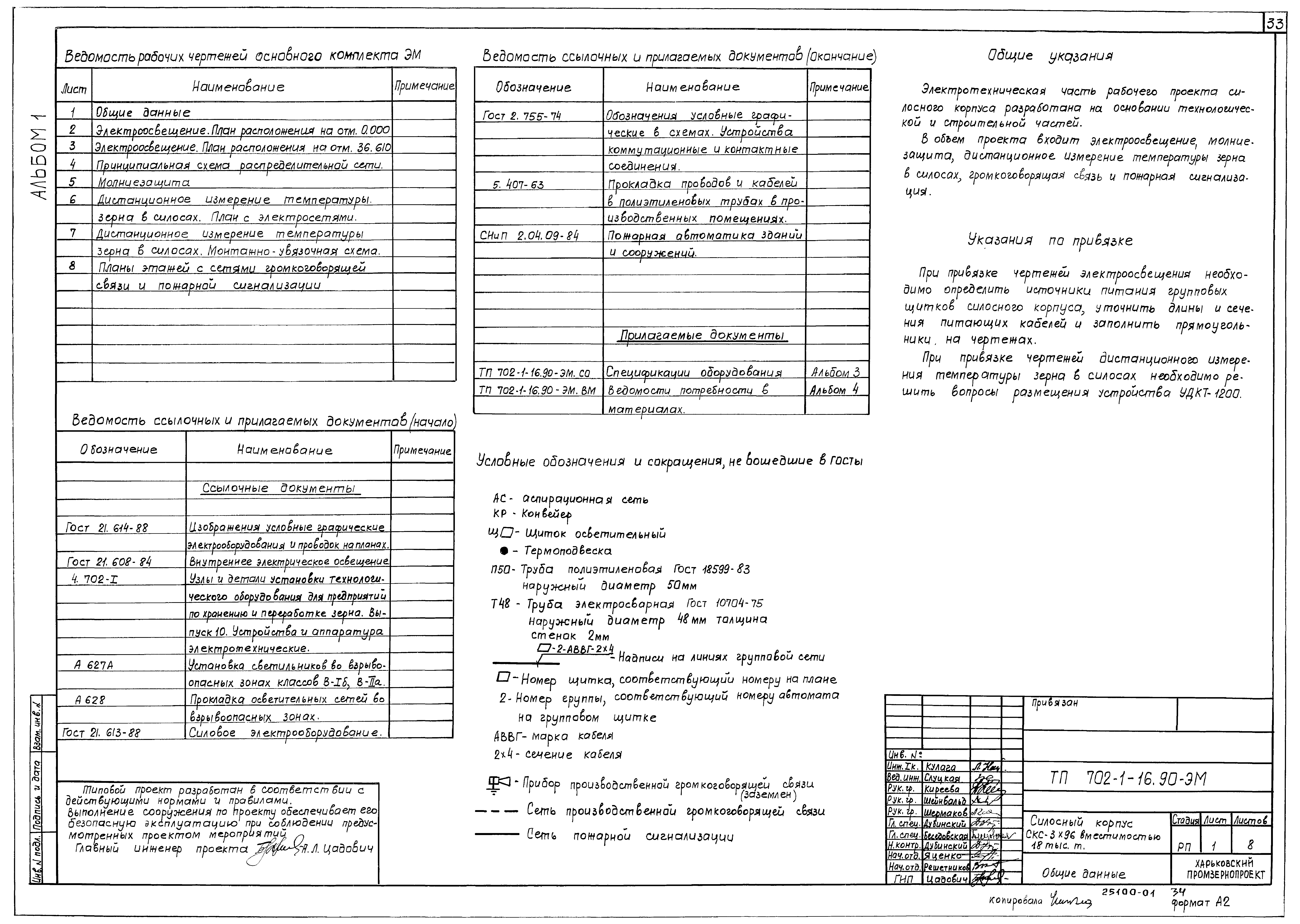Типовой проект 702-1-16.90