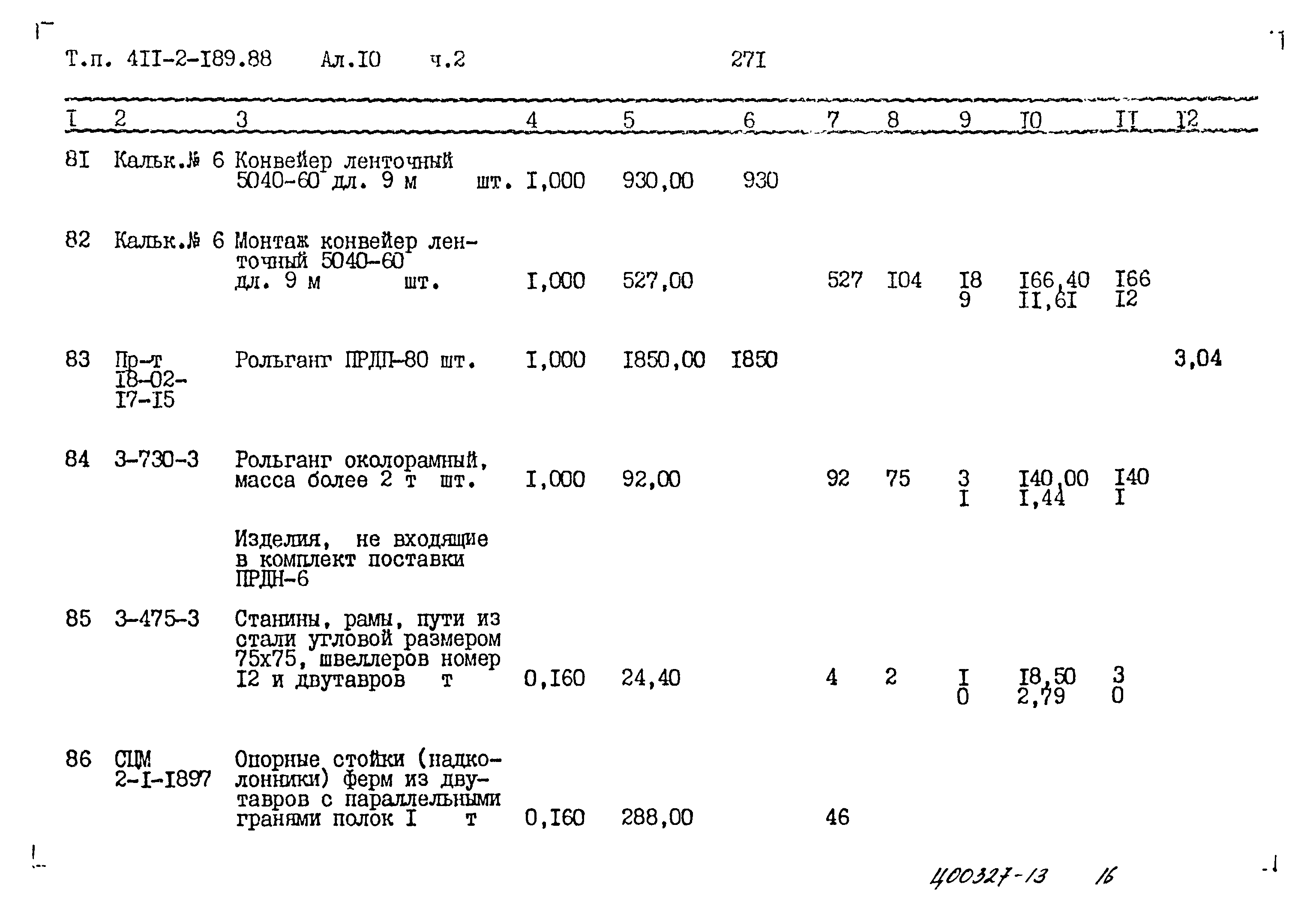 Типовой проект 411-2-189.88