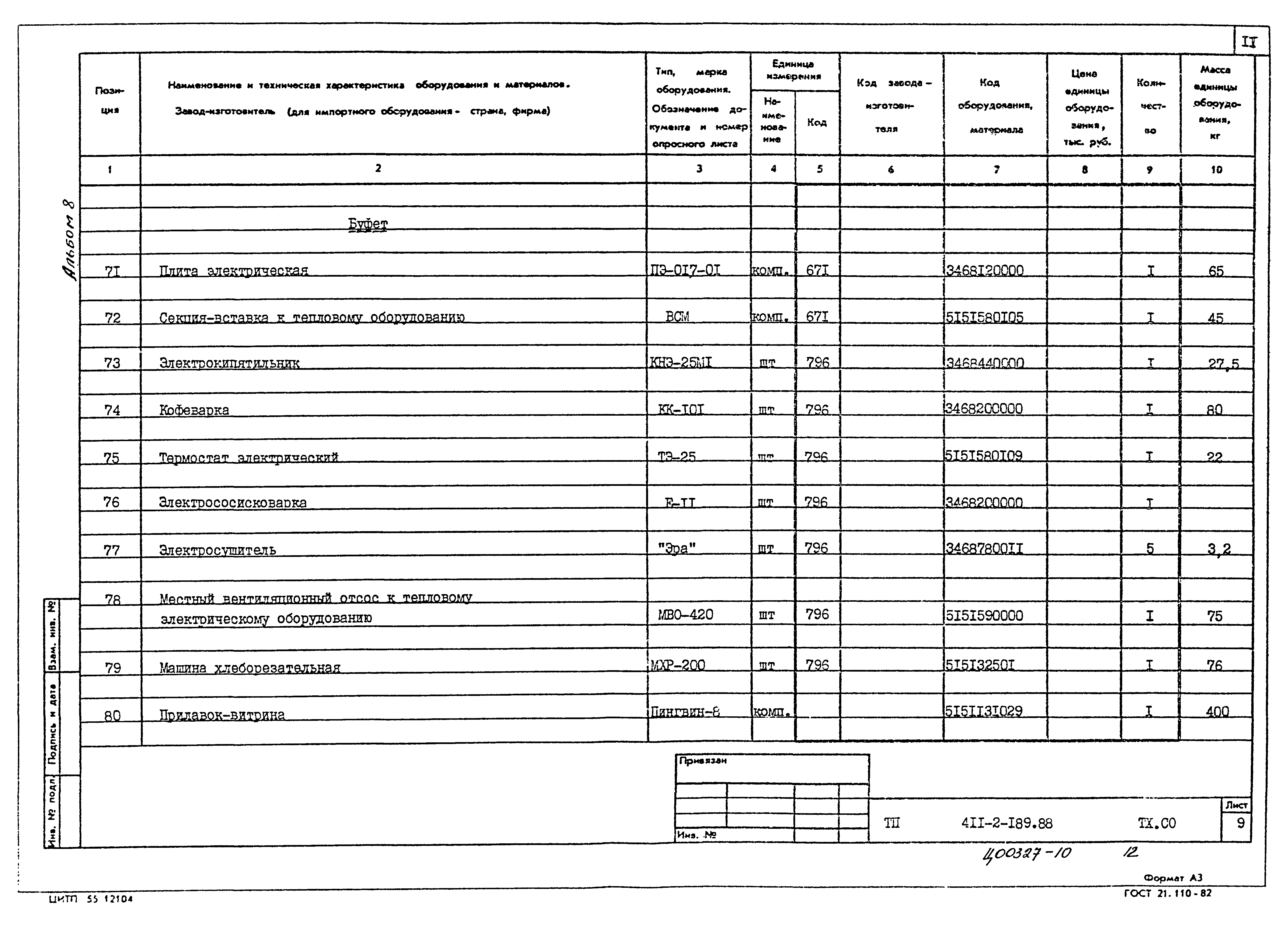 Типовой проект 411-2-189.88