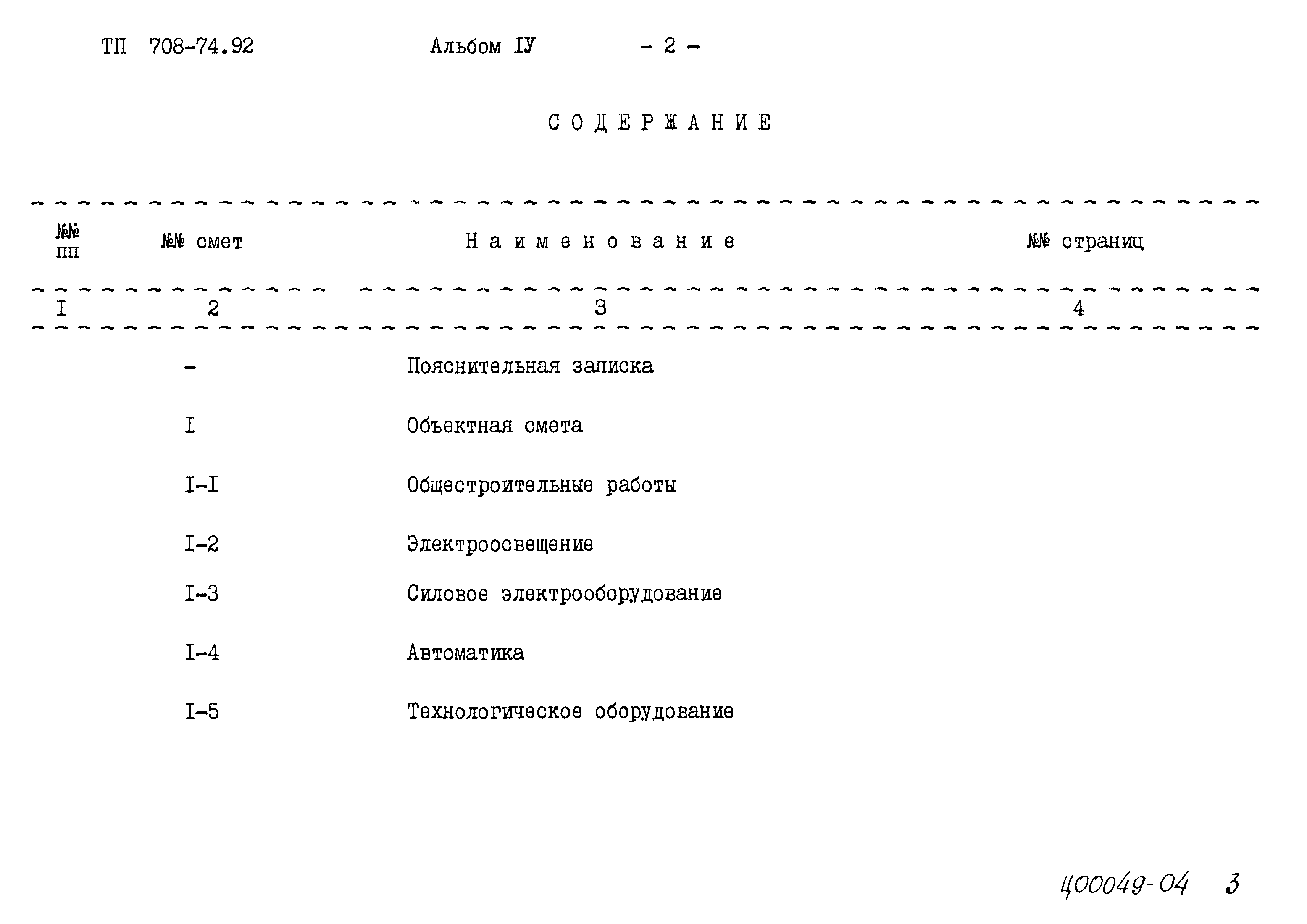 Типовой проект 708-74.92