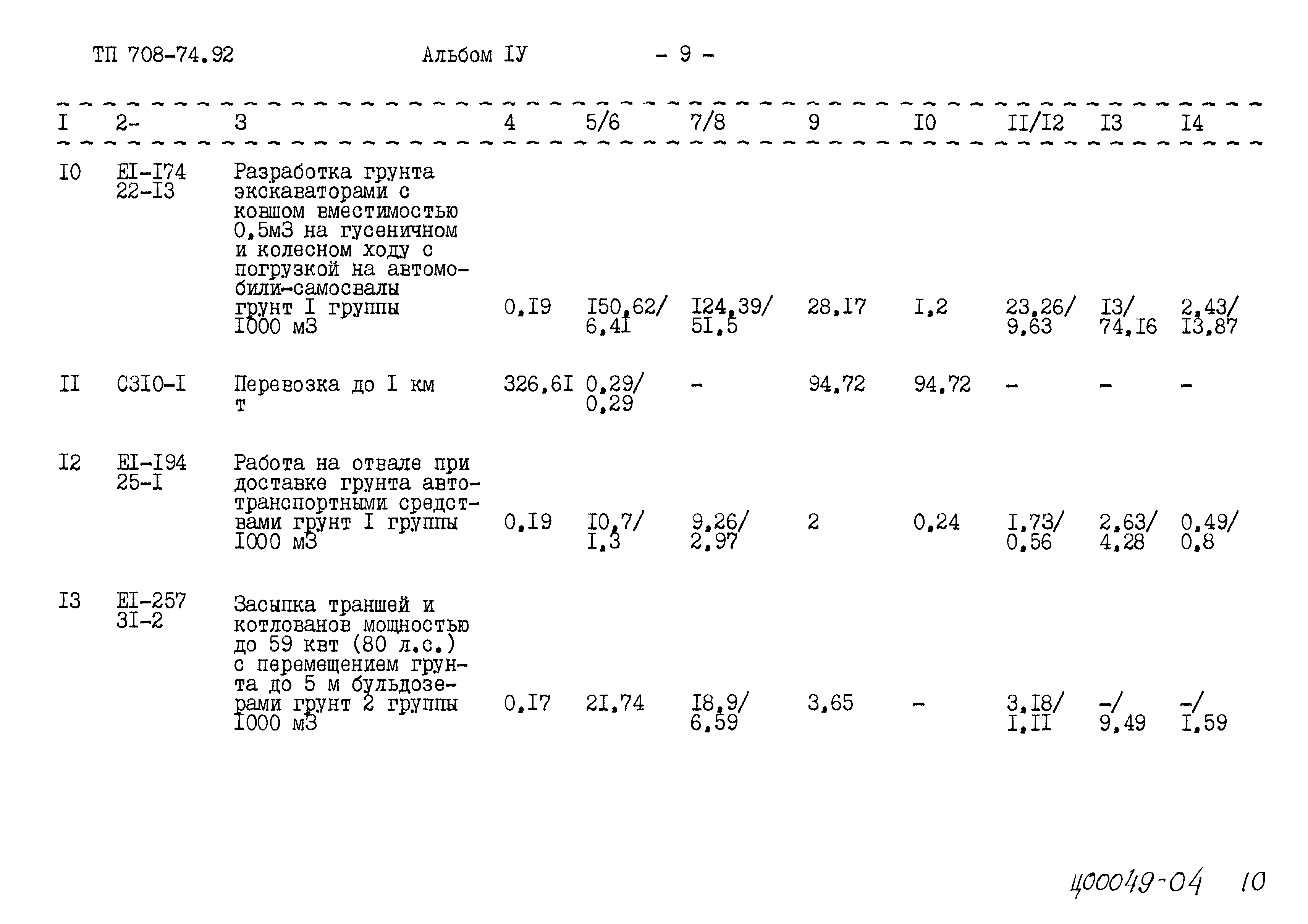 Типовой проект 708-74.92