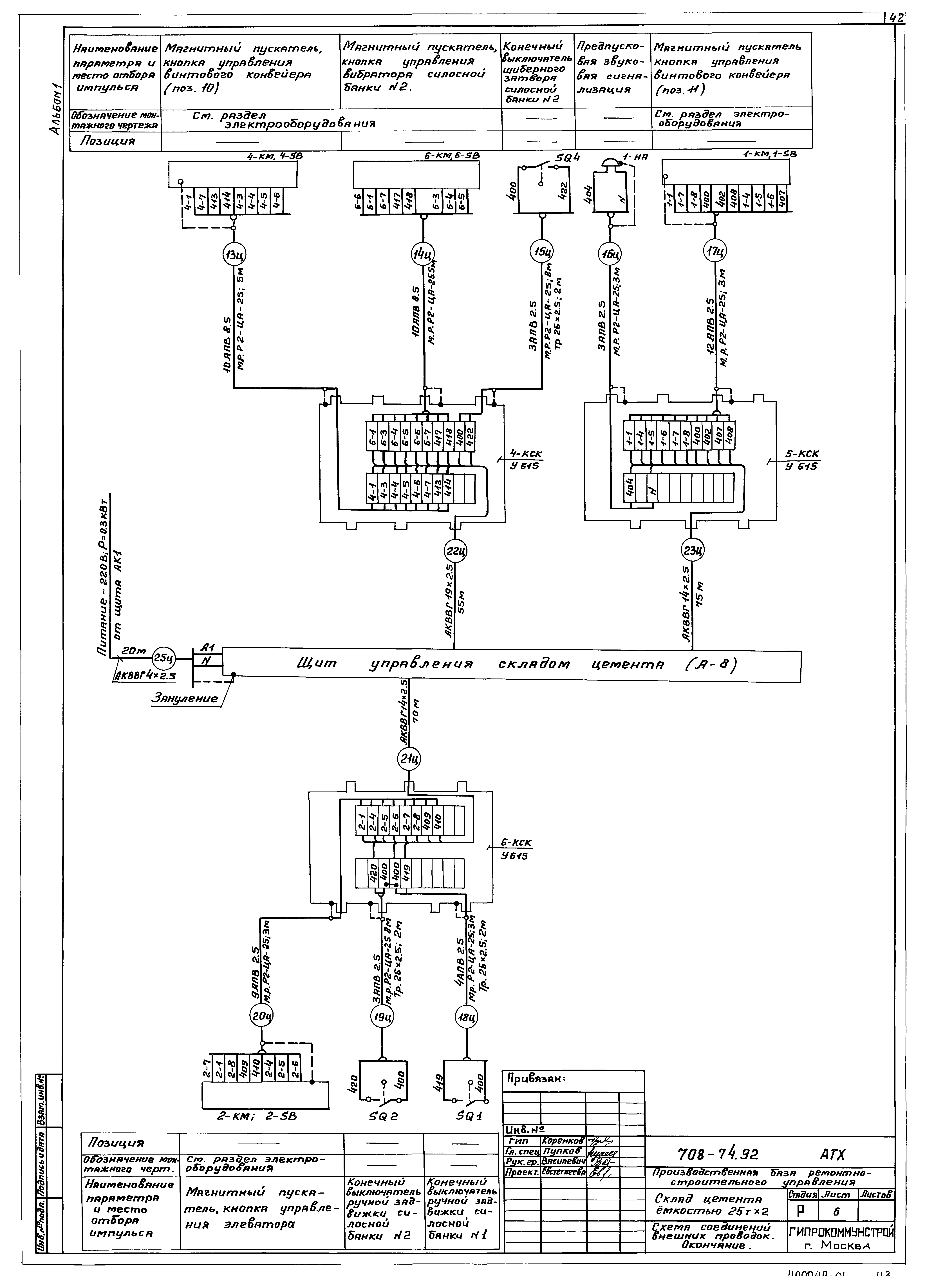 Типовой проект 708-74.92
