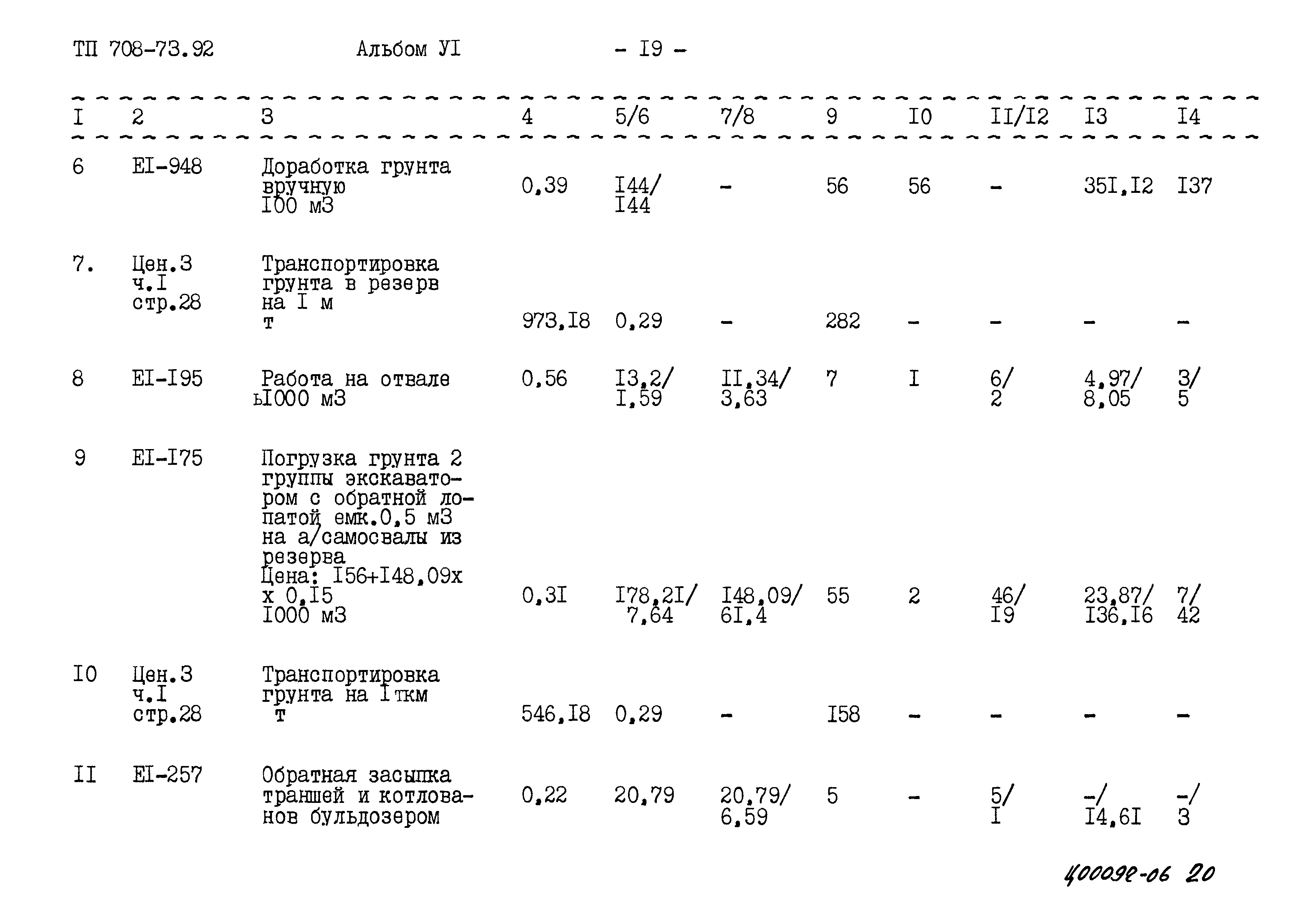 Типовой проект 708-73.92
