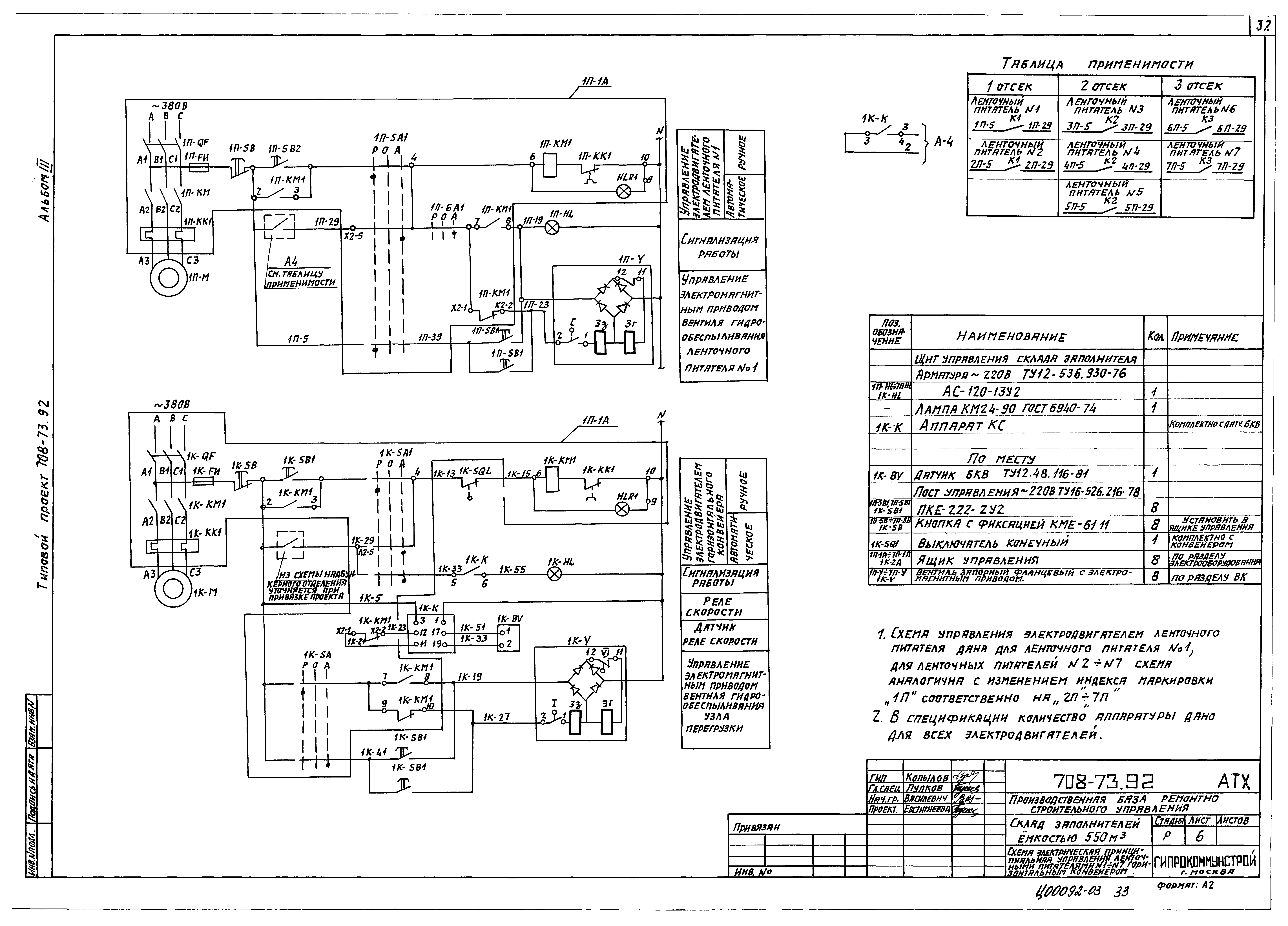 Типовой проект 708-73.92