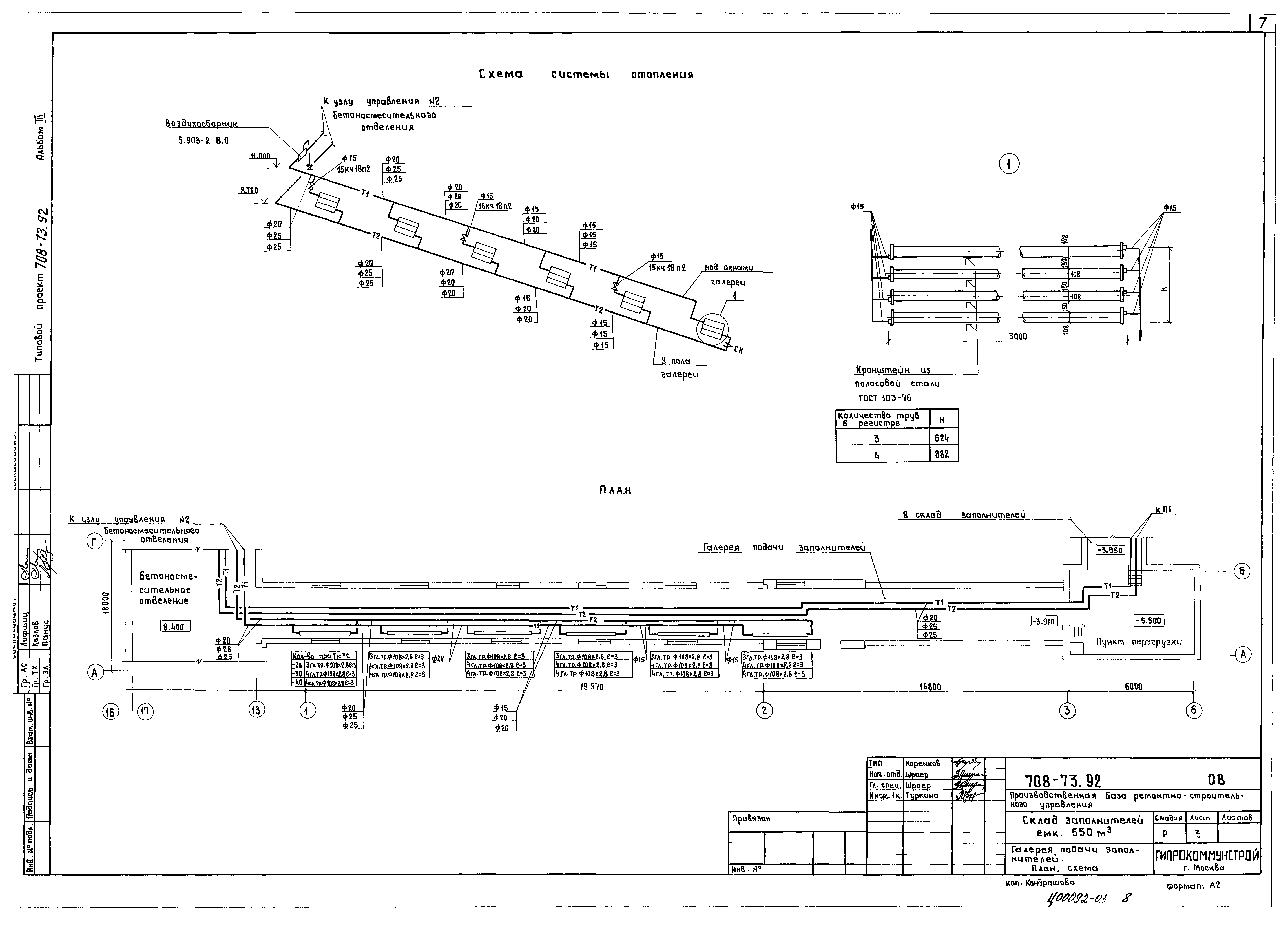 Типовой проект 708-73.92