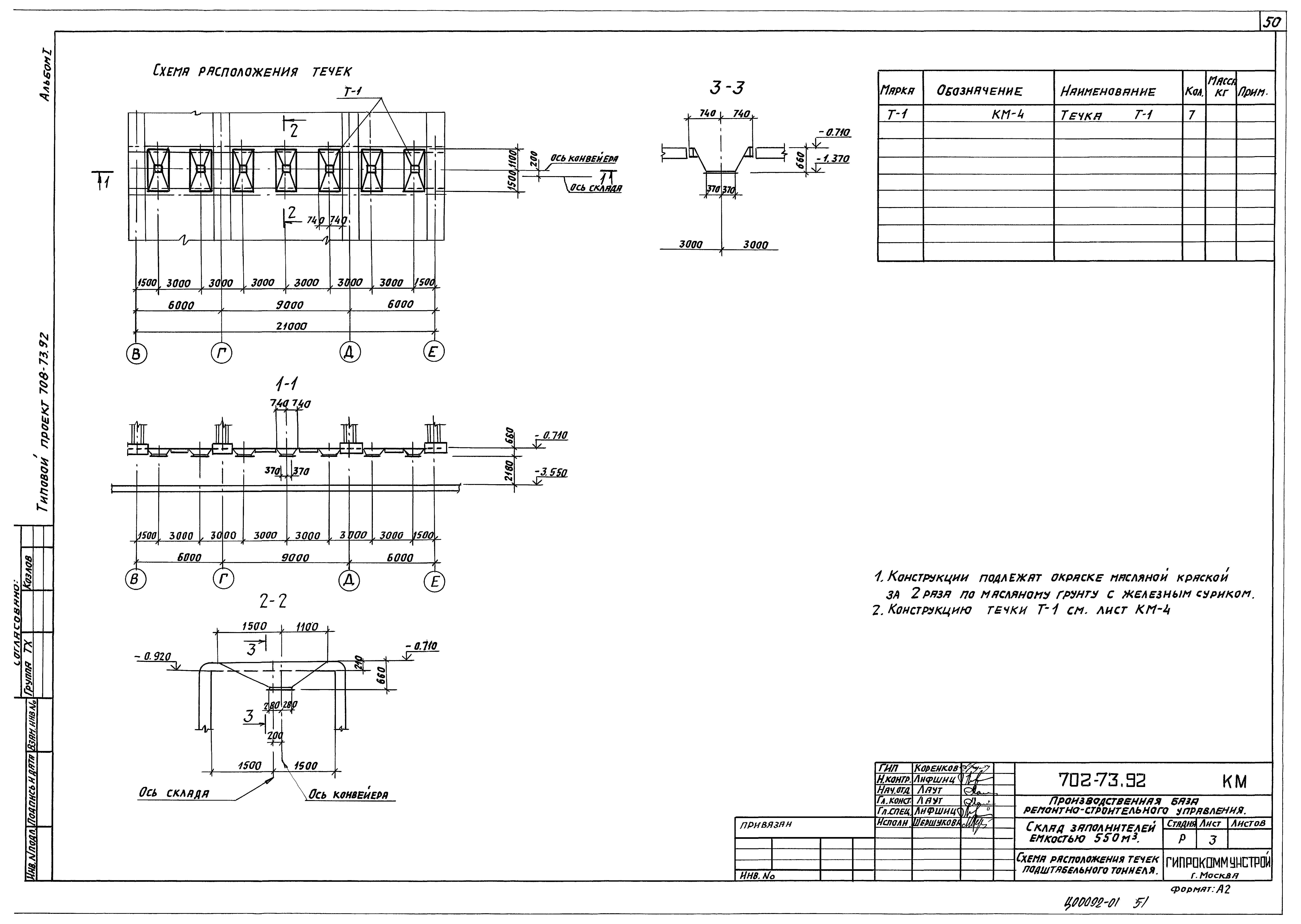 Типовой проект 708-73.92