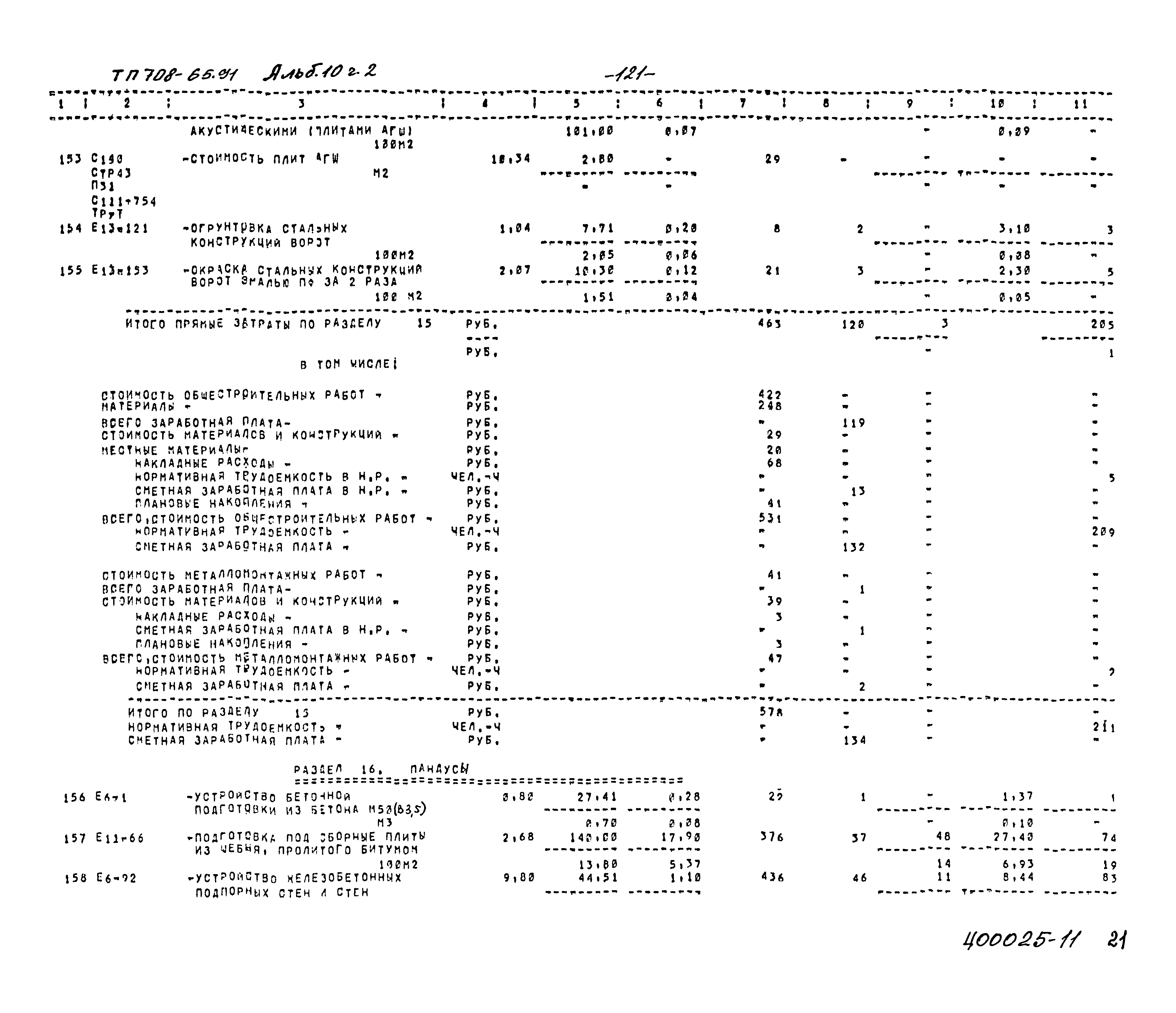 Типовой проект 708-65.91