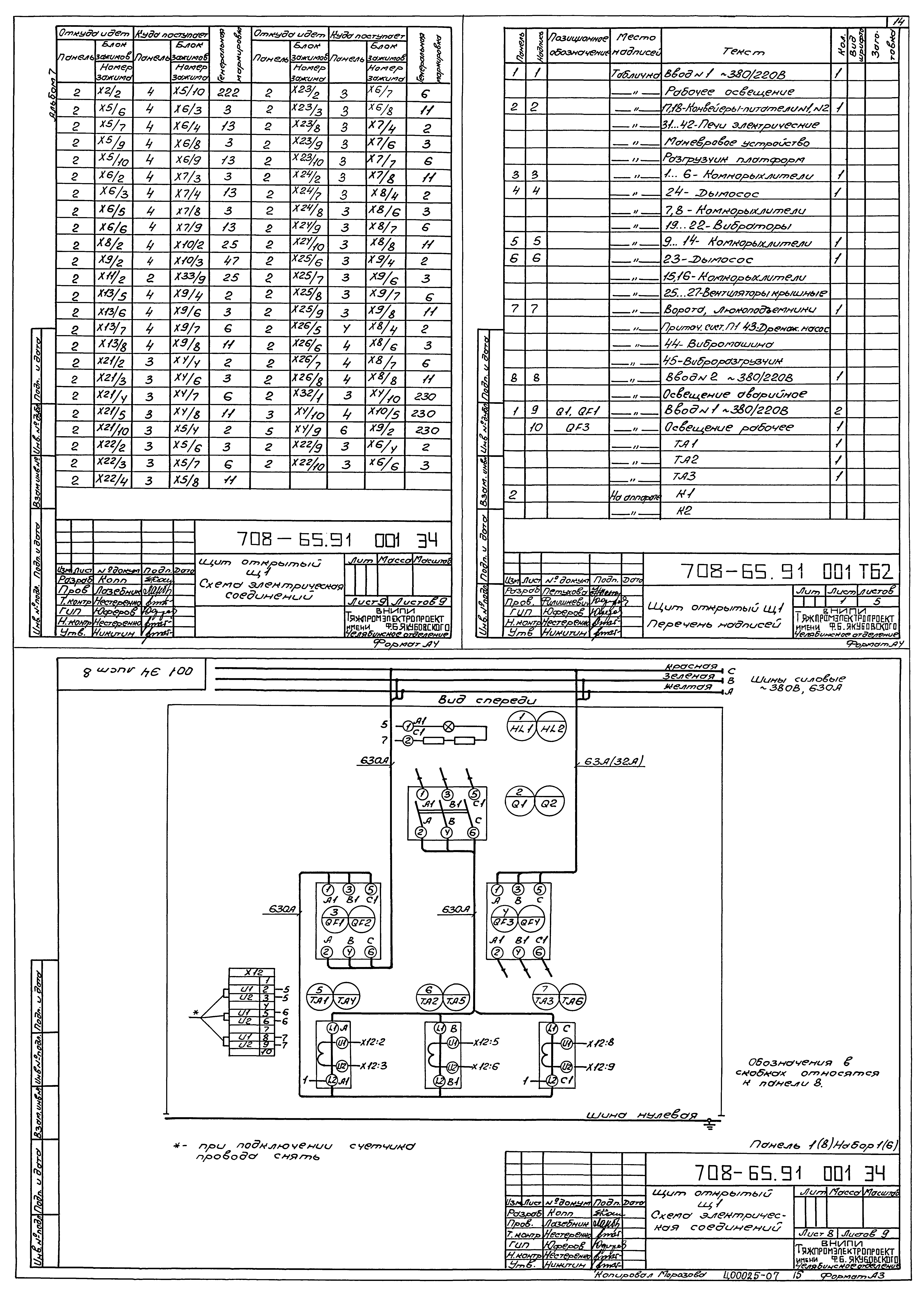 Типовой проект 708-65.91