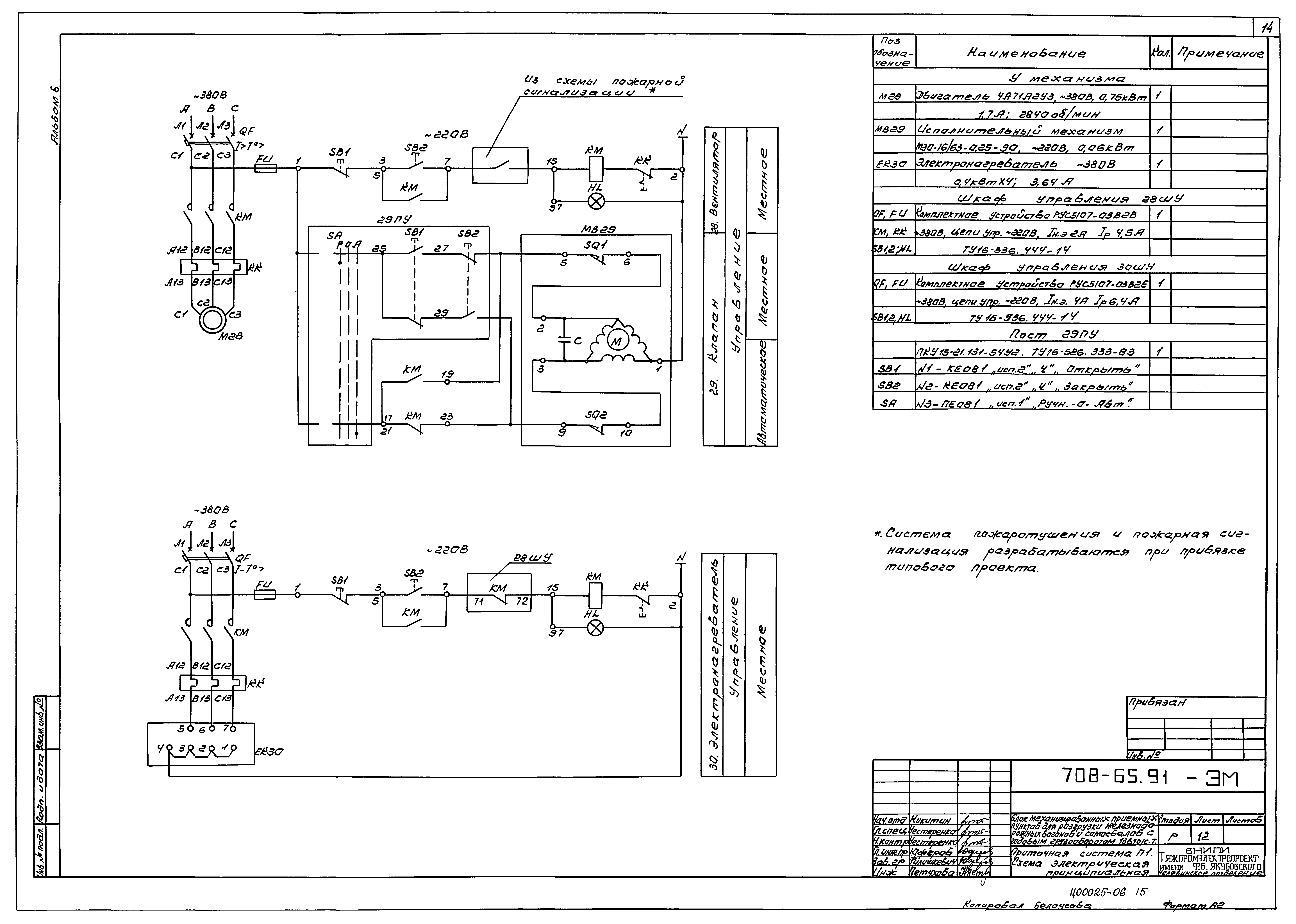 Типовой проект 708-65.91