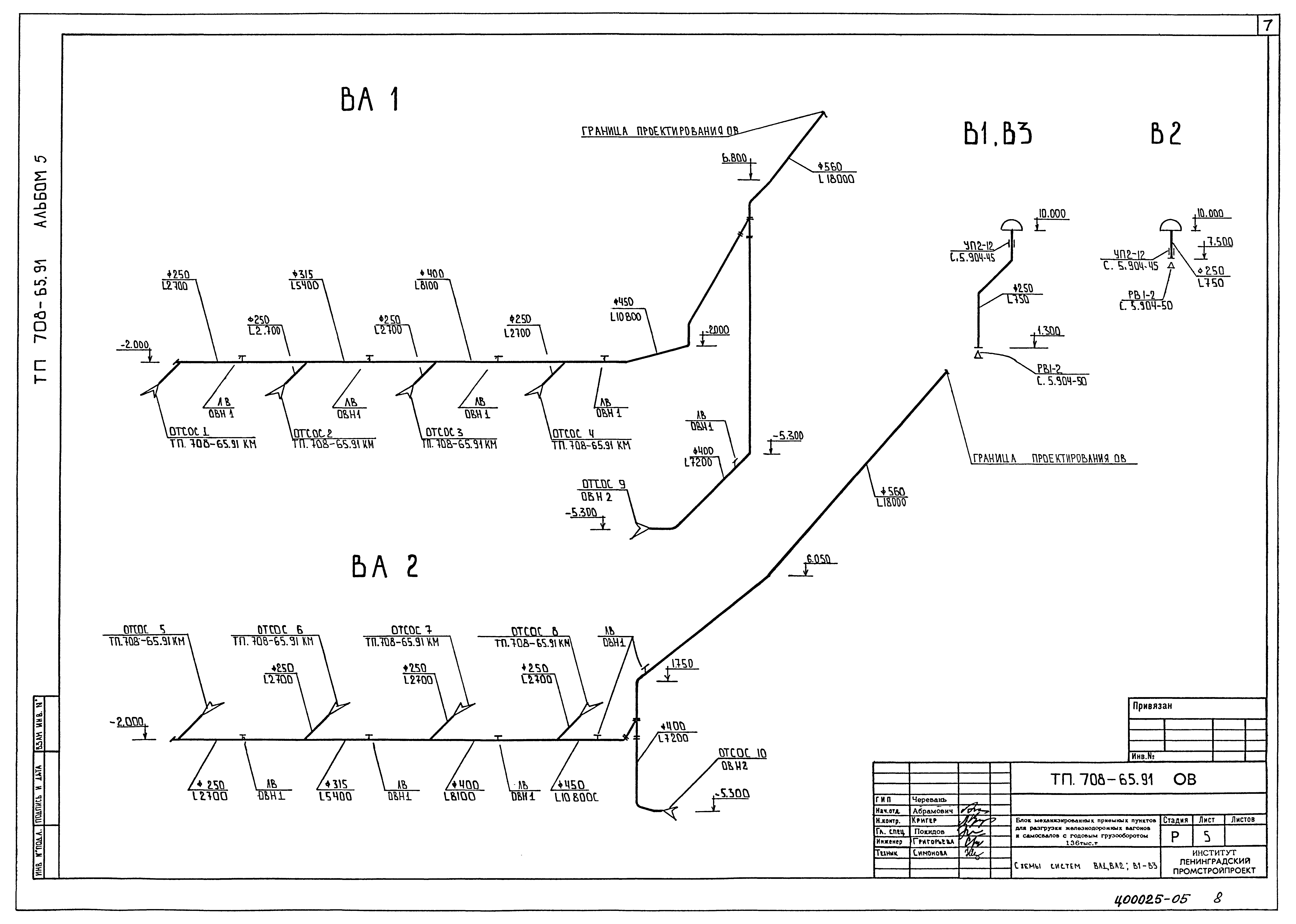 Типовой проект 708-65.91