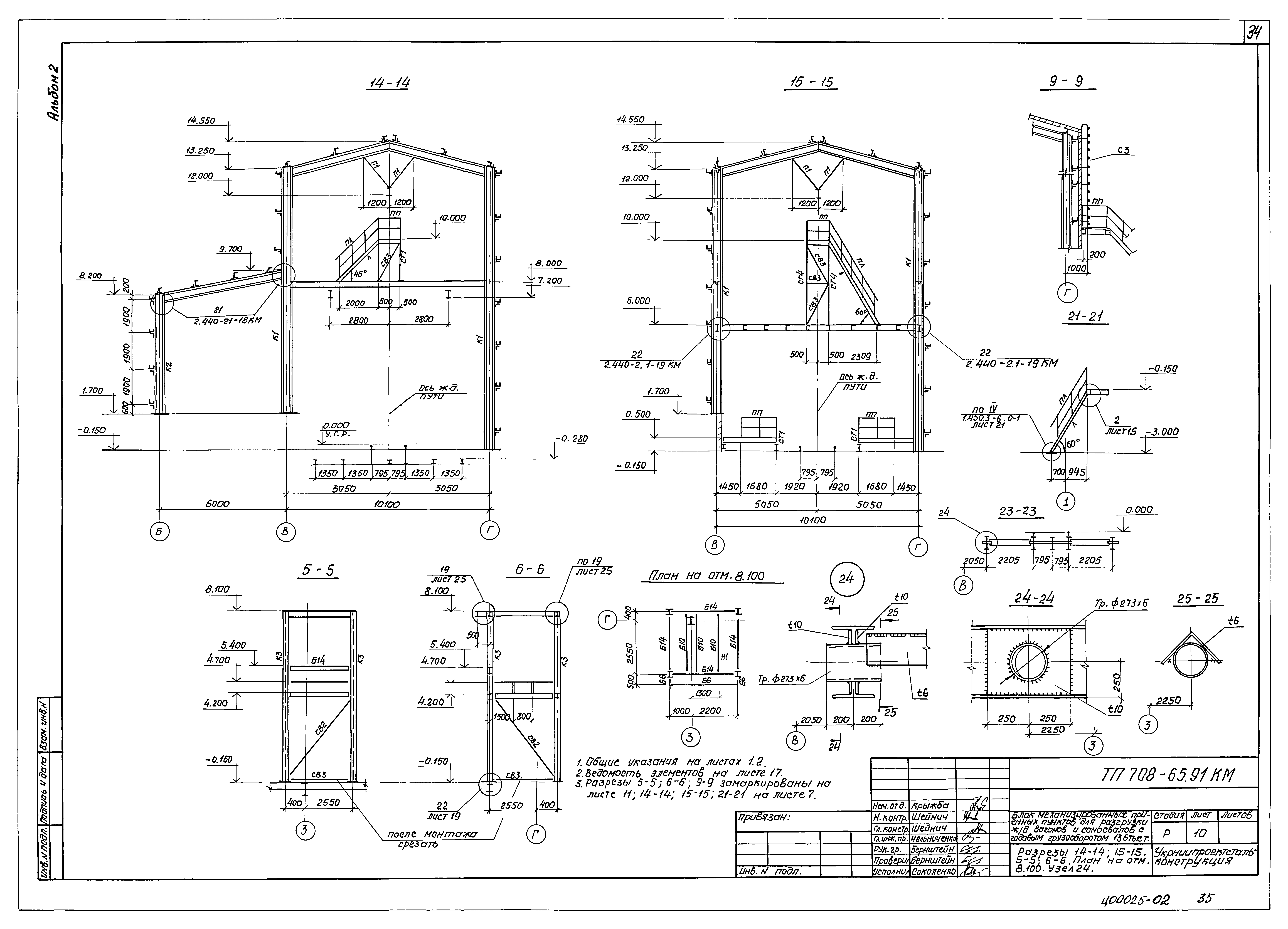 Типовой проект 708-65.91