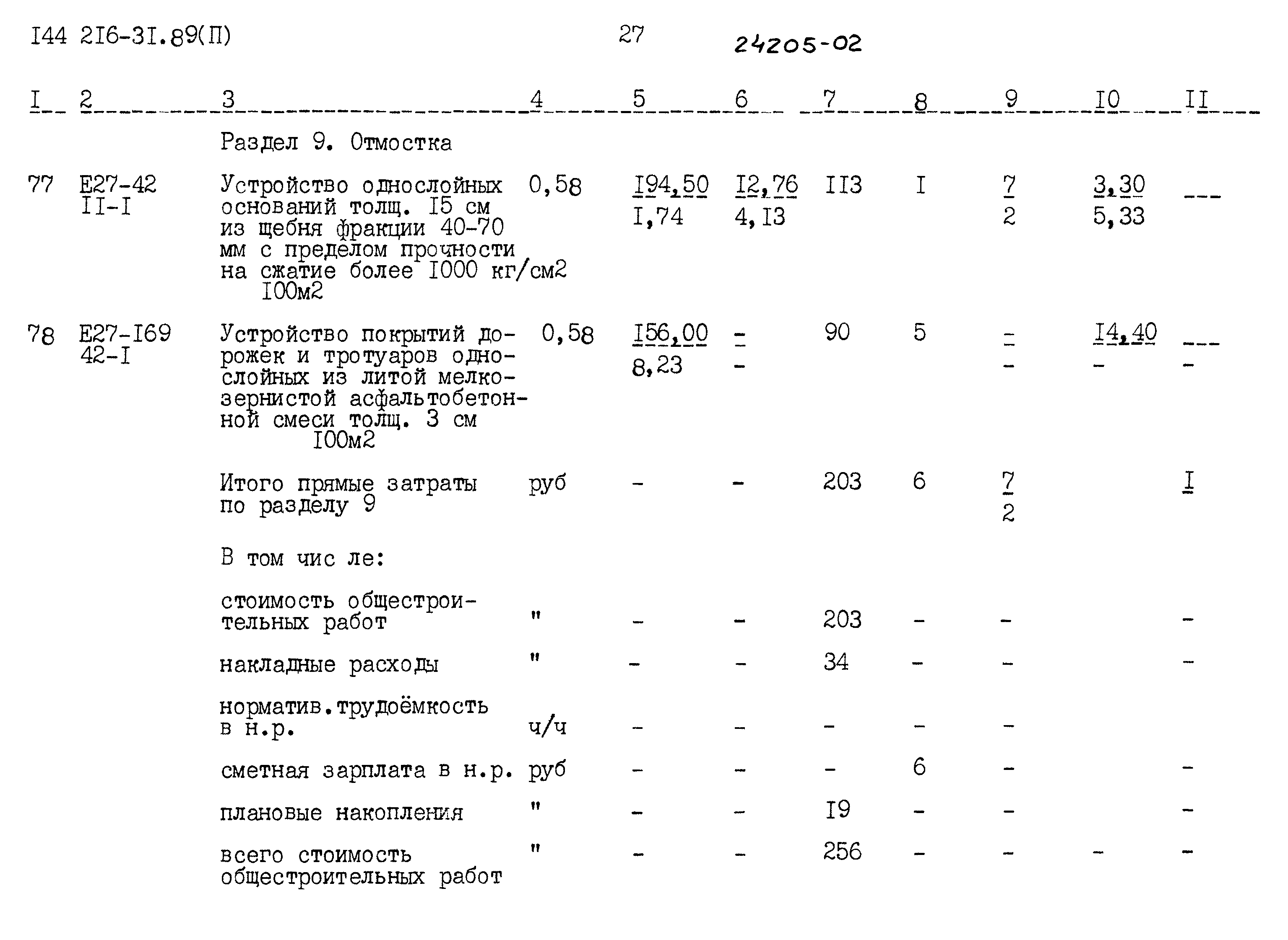Типовой проект 144-216-31.89