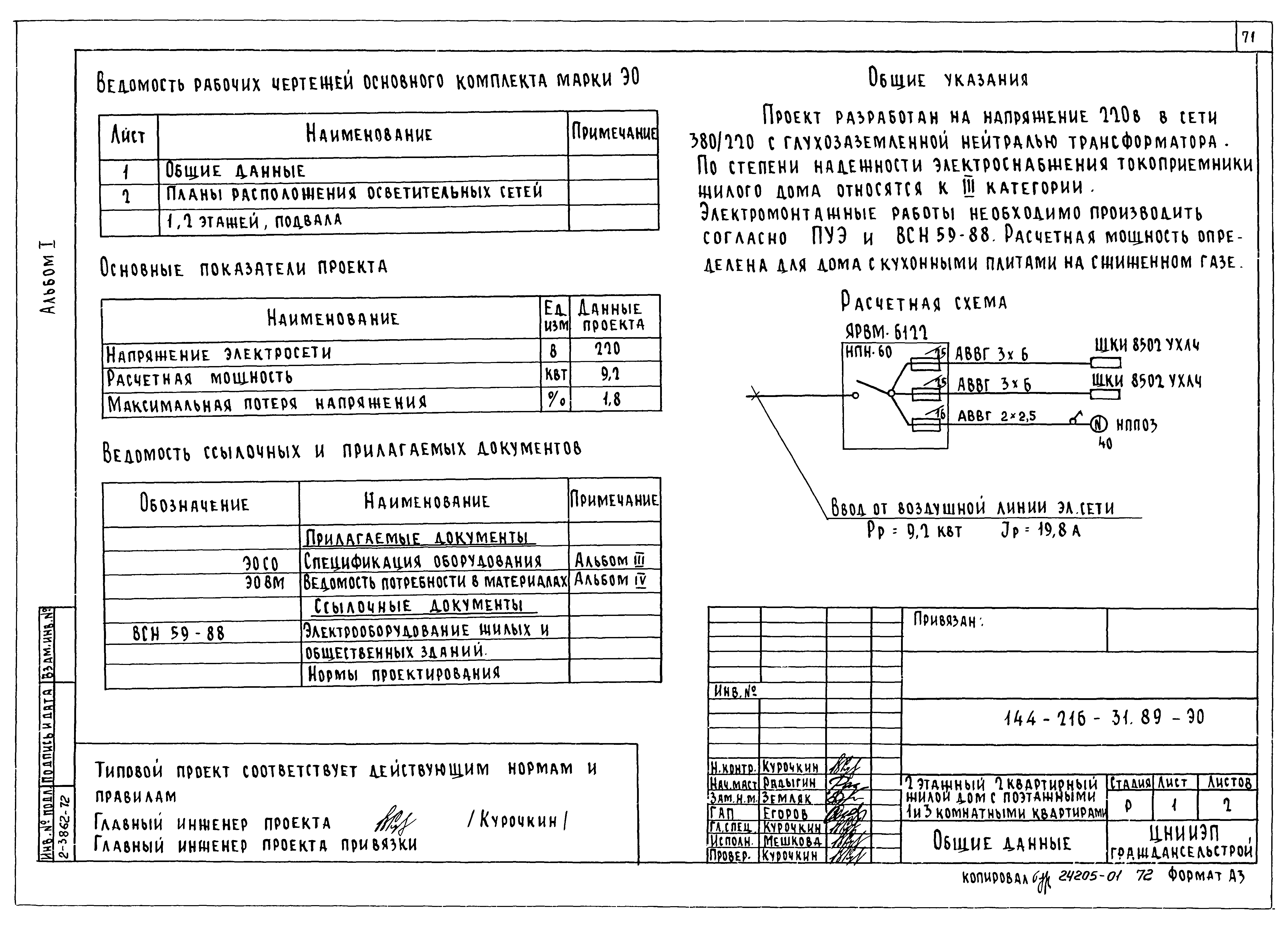 Типовой проект 144-216-31.89