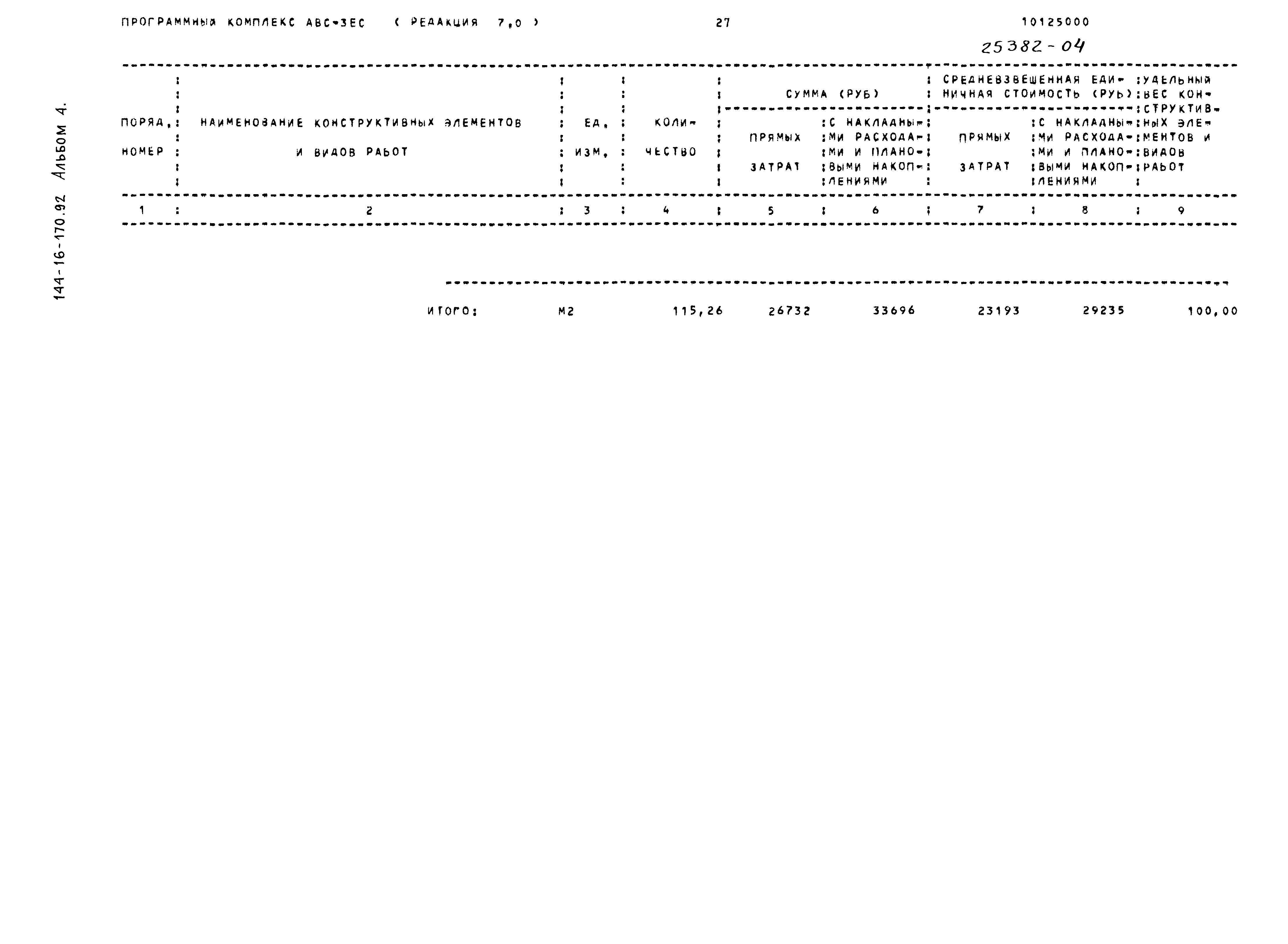 Типовой проект 144-16-170.92