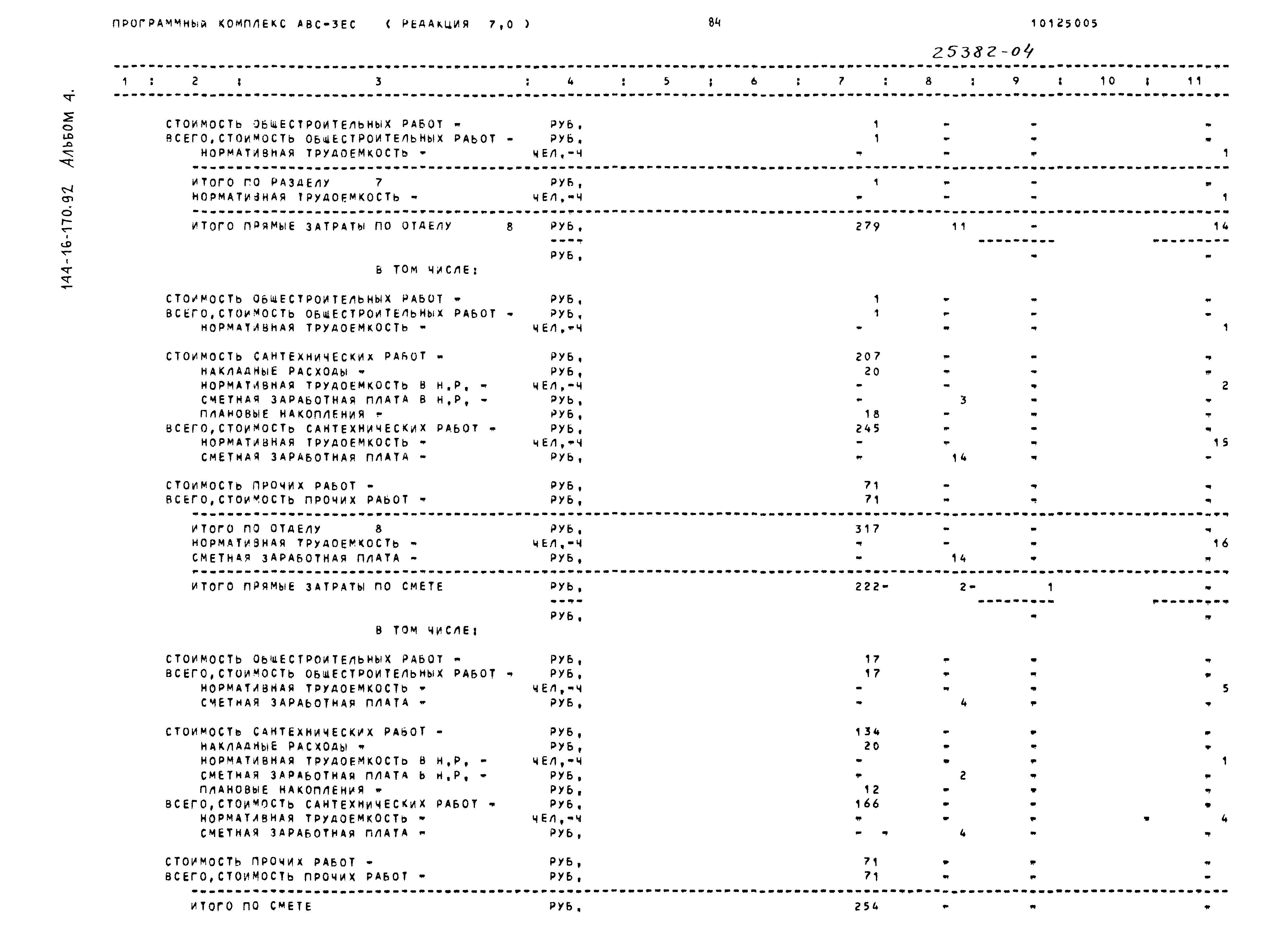 Типовой проект 144-16-170.92