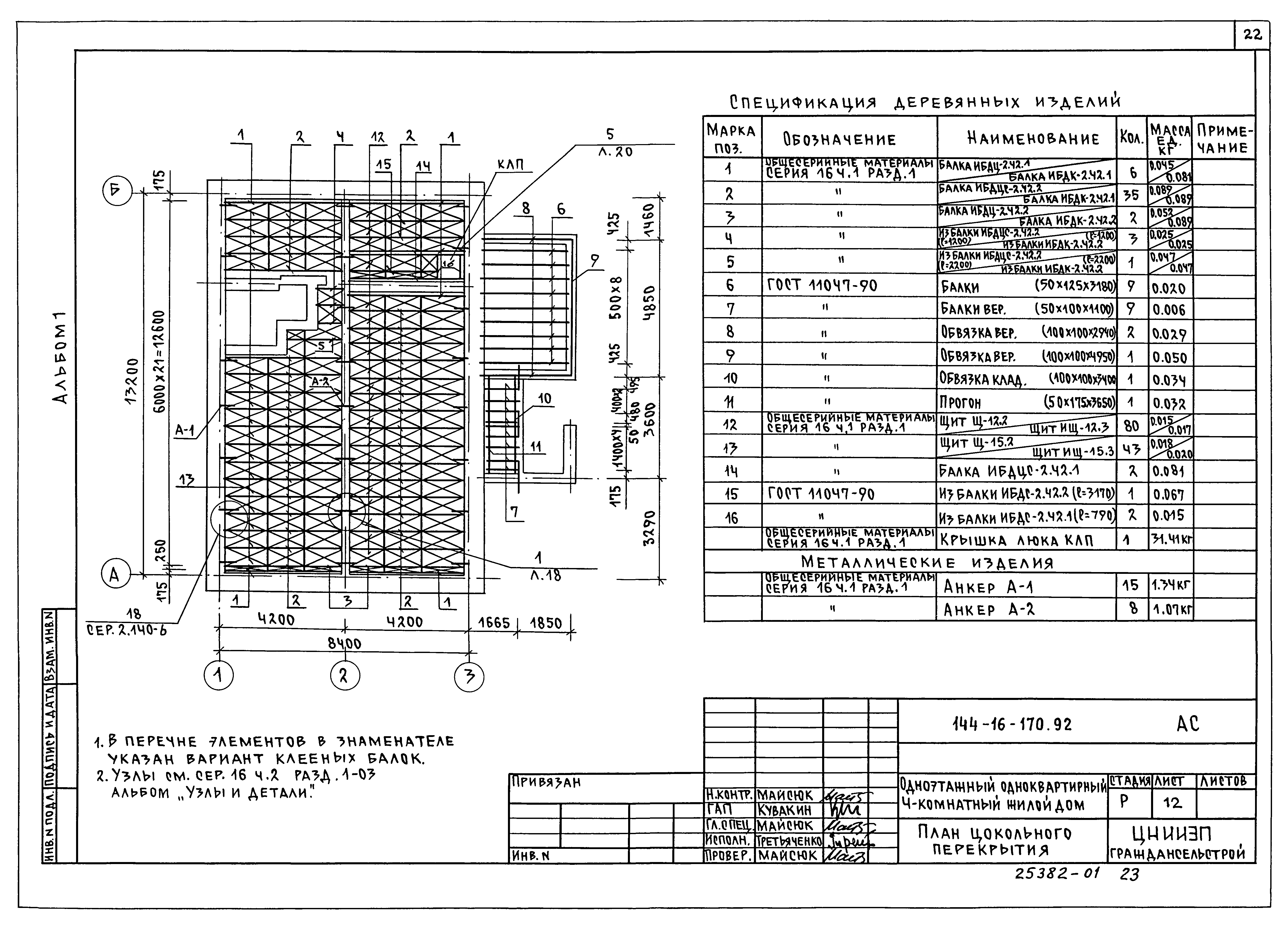 Типовой проект 144-16-170.92
