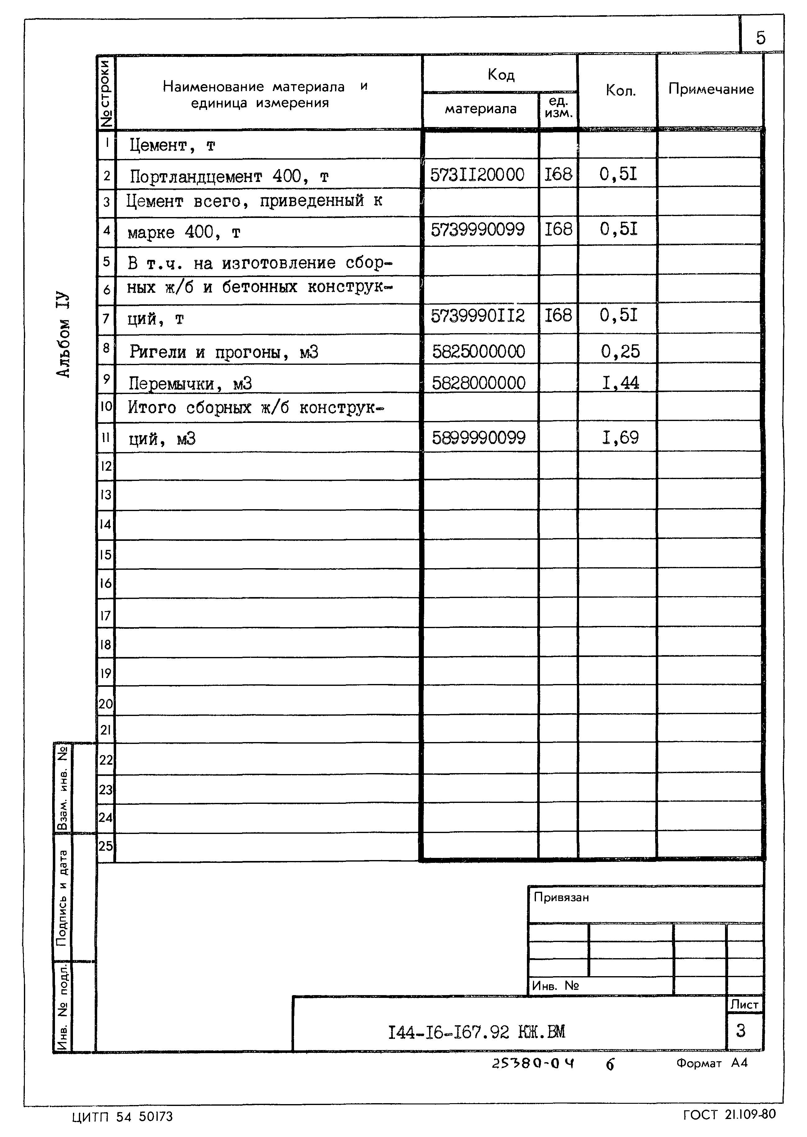 Типовой проект 144-16-167.92