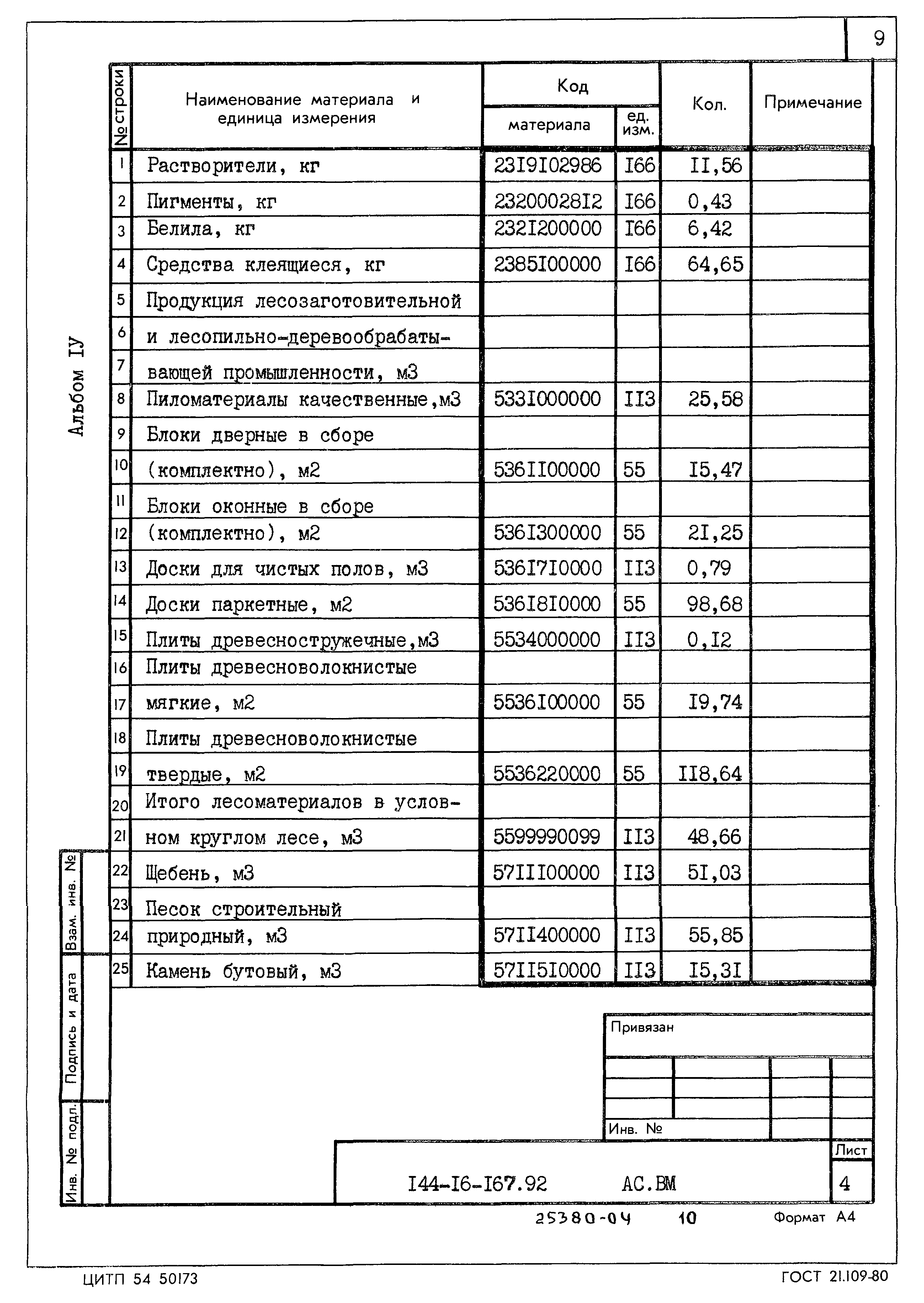 Типовой проект 144-16-167.92