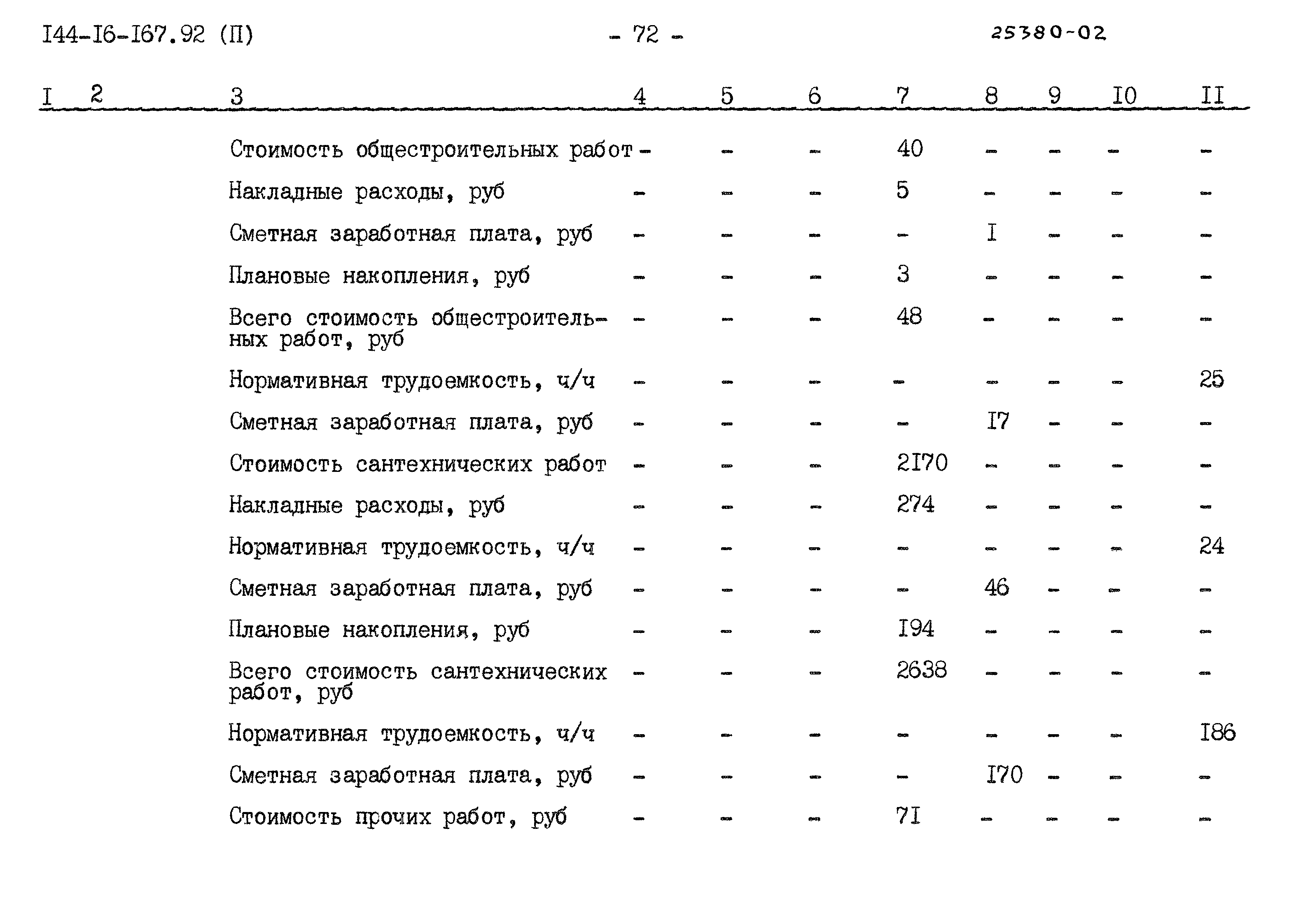 Типовой проект 144-16-167.92