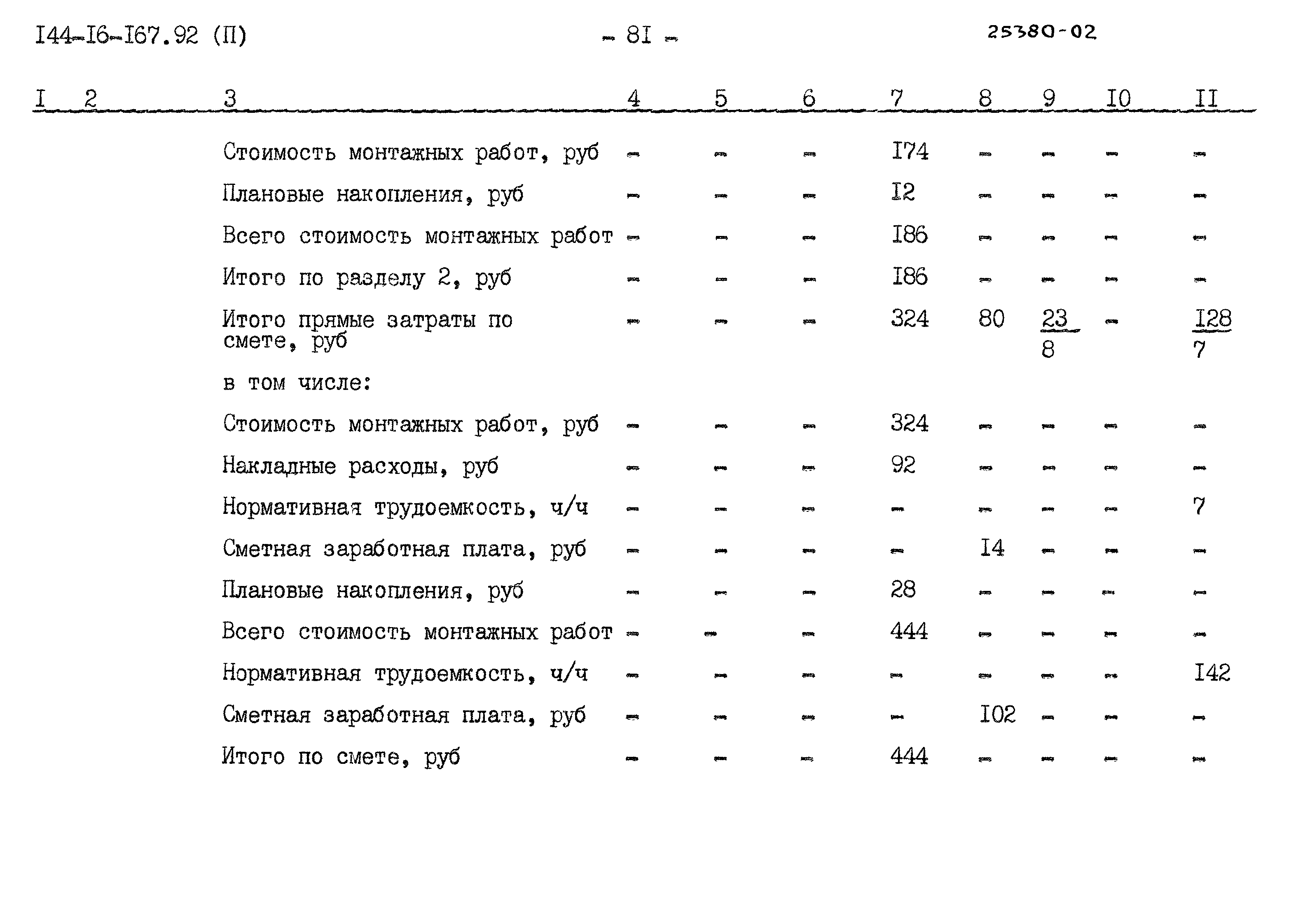 Типовой проект 144-16-167.92
