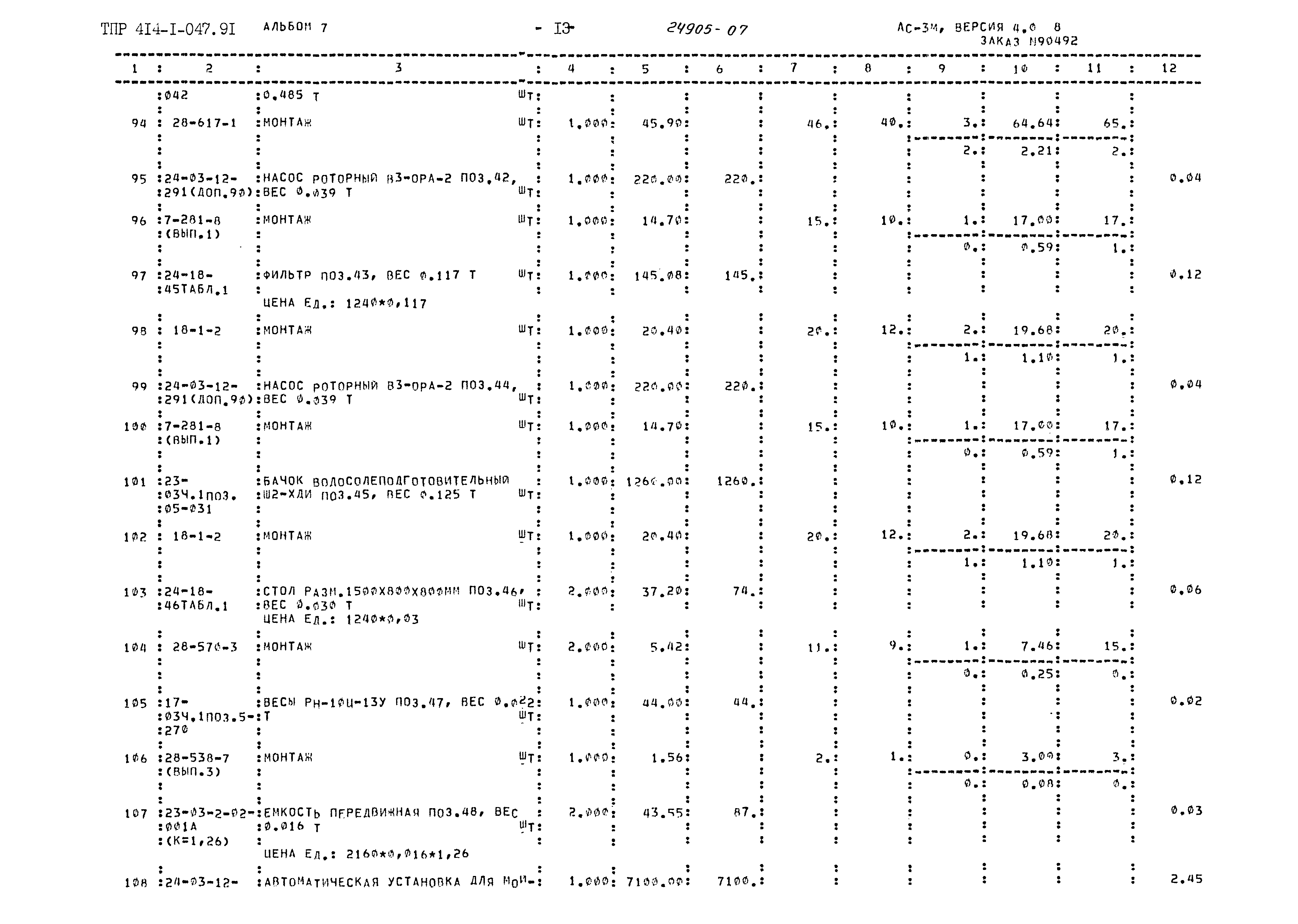 Типовые проектные решения 414-1-047.91