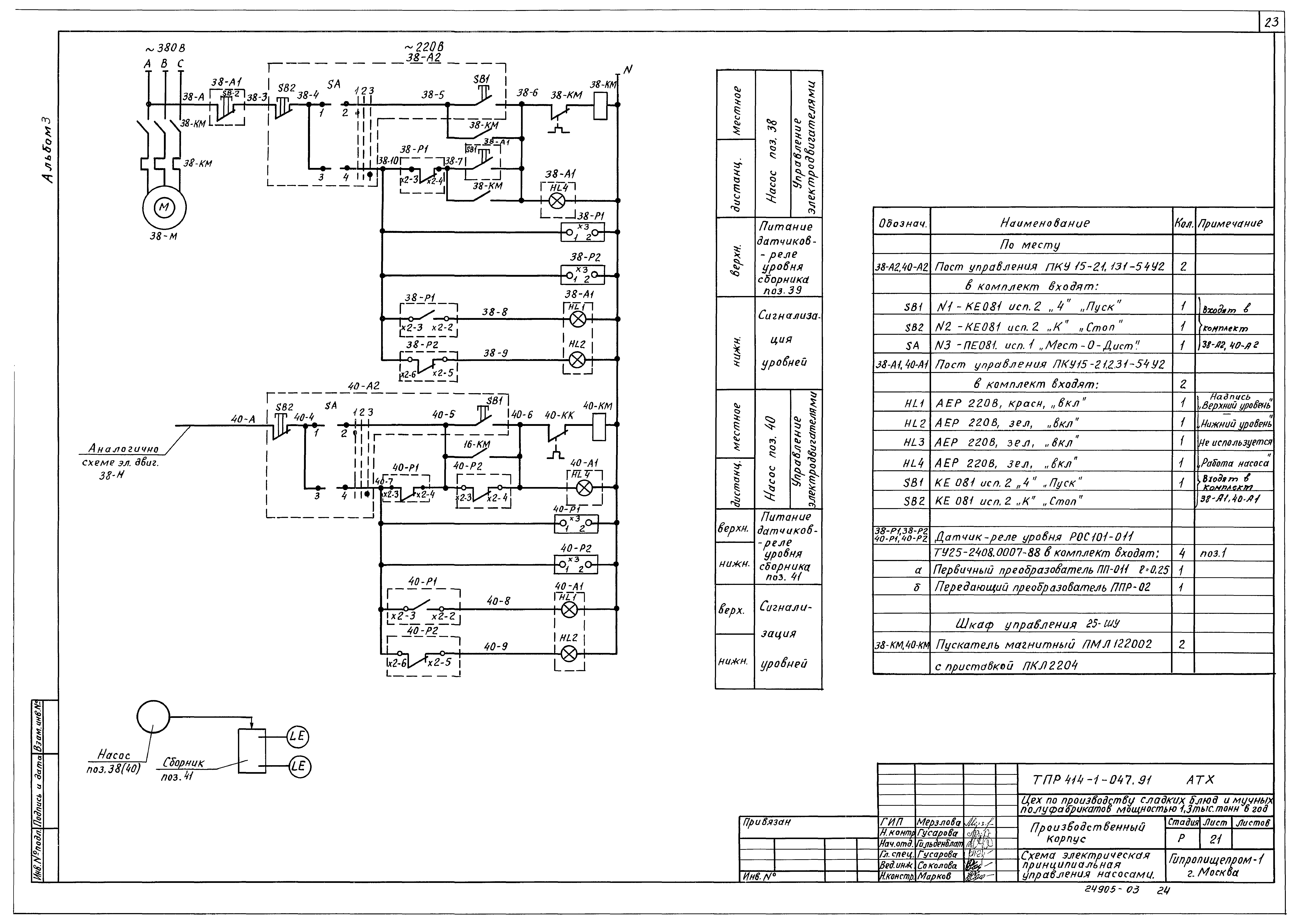 Типовые проектные решения 414-1-047.91