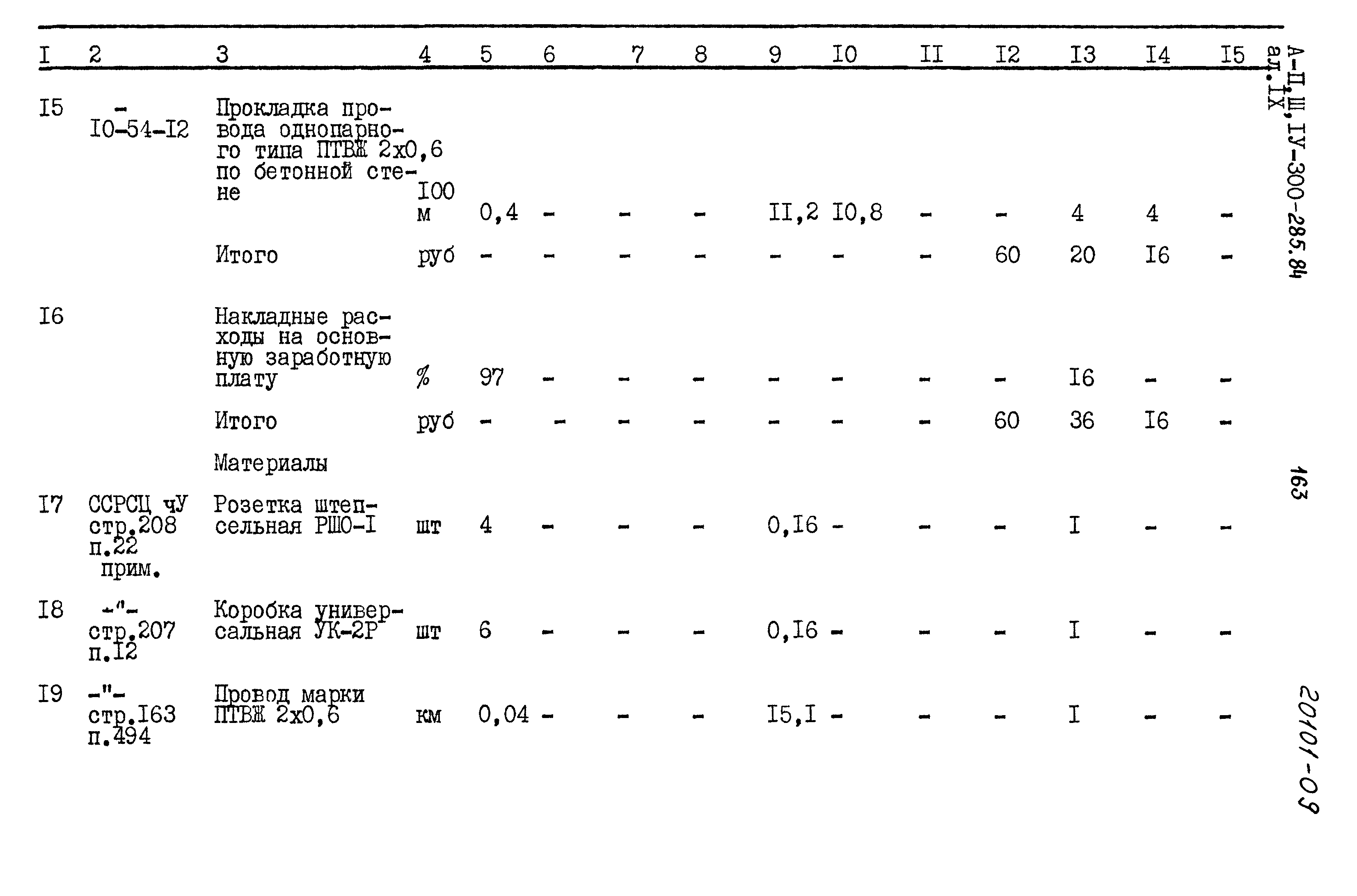 Типовой проект А-II,III,IV-300-285.84