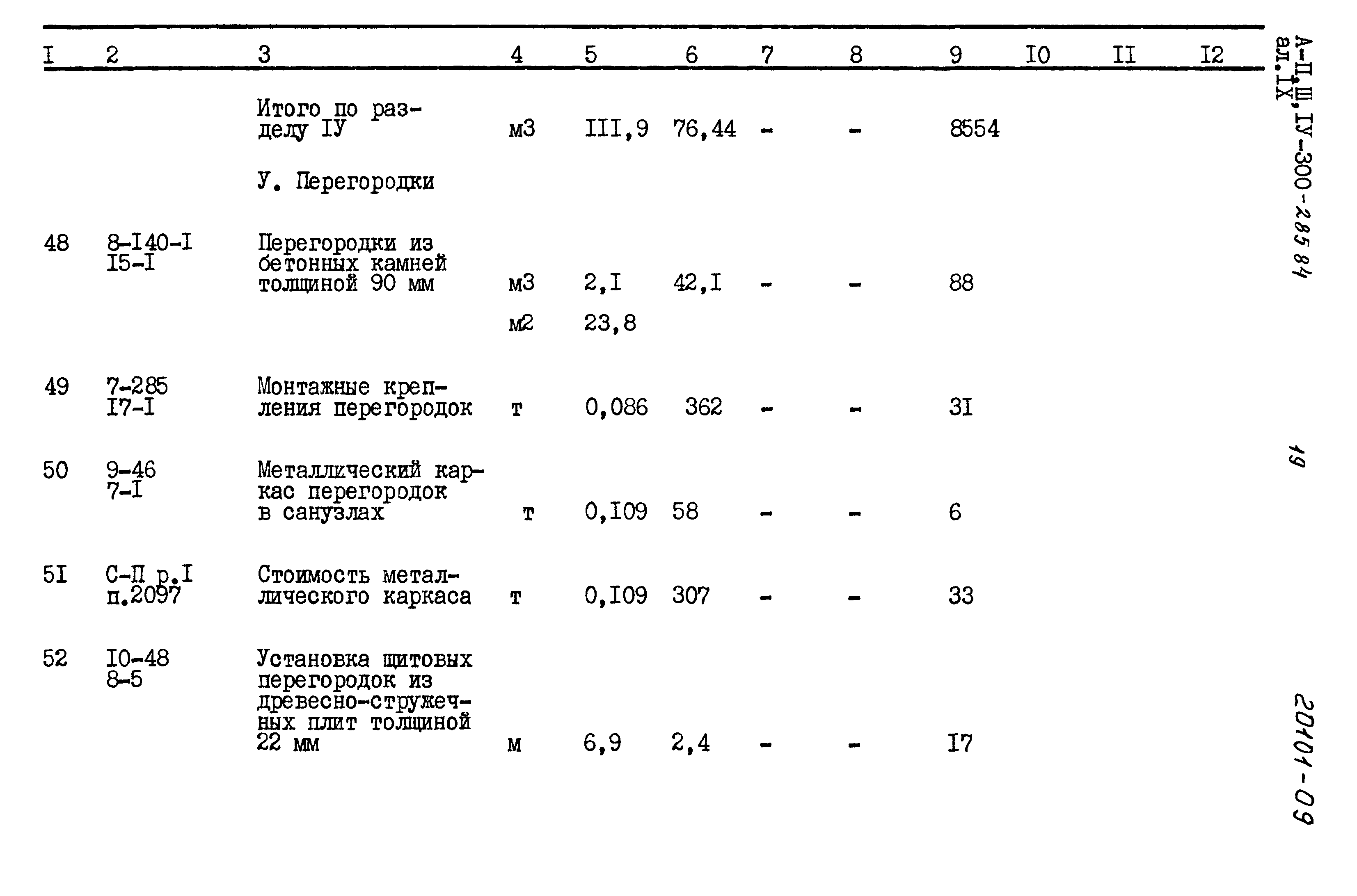 Типовой проект А-II,III,IV-300-285.84