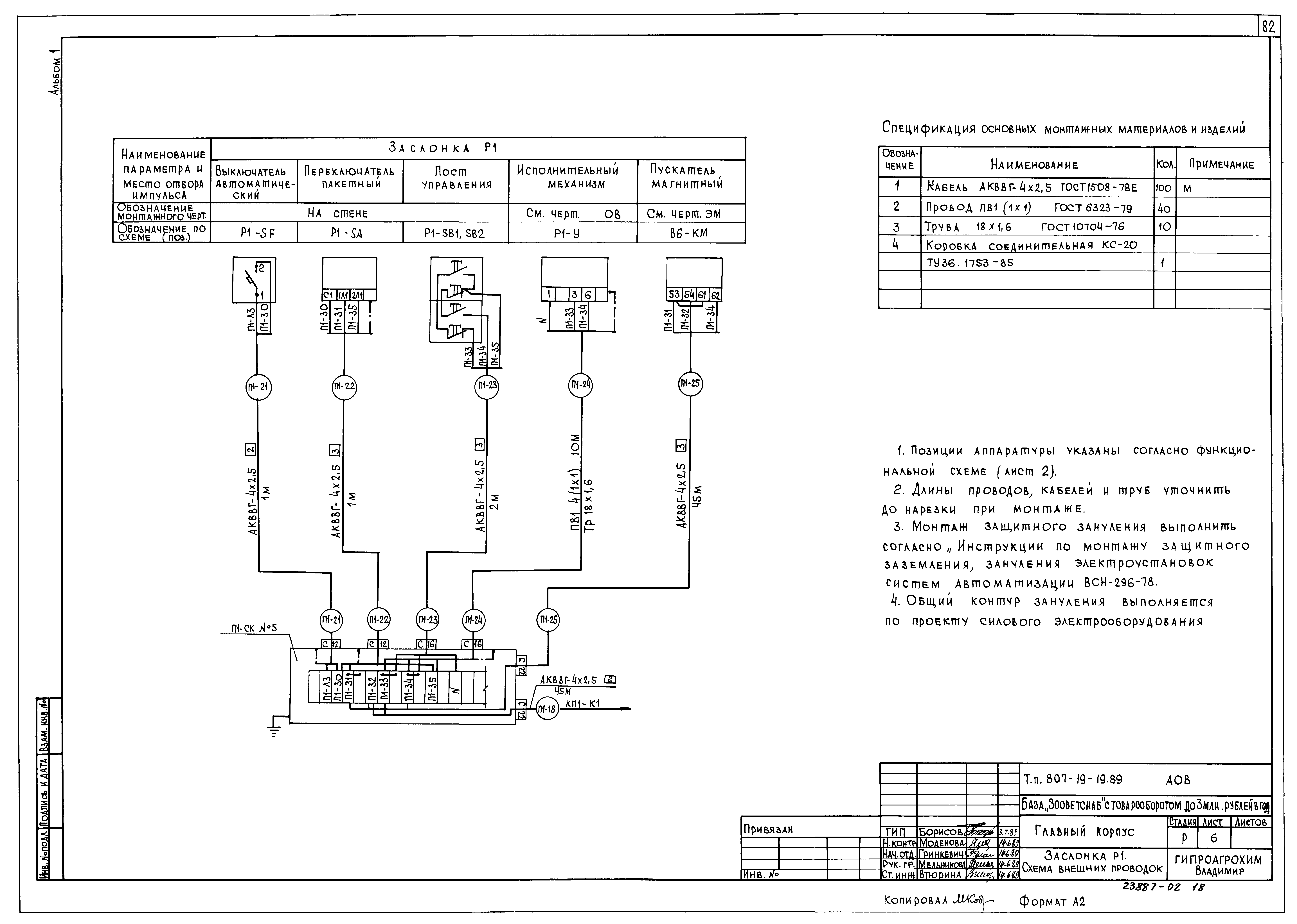 Типовой проект 807-19-19.89