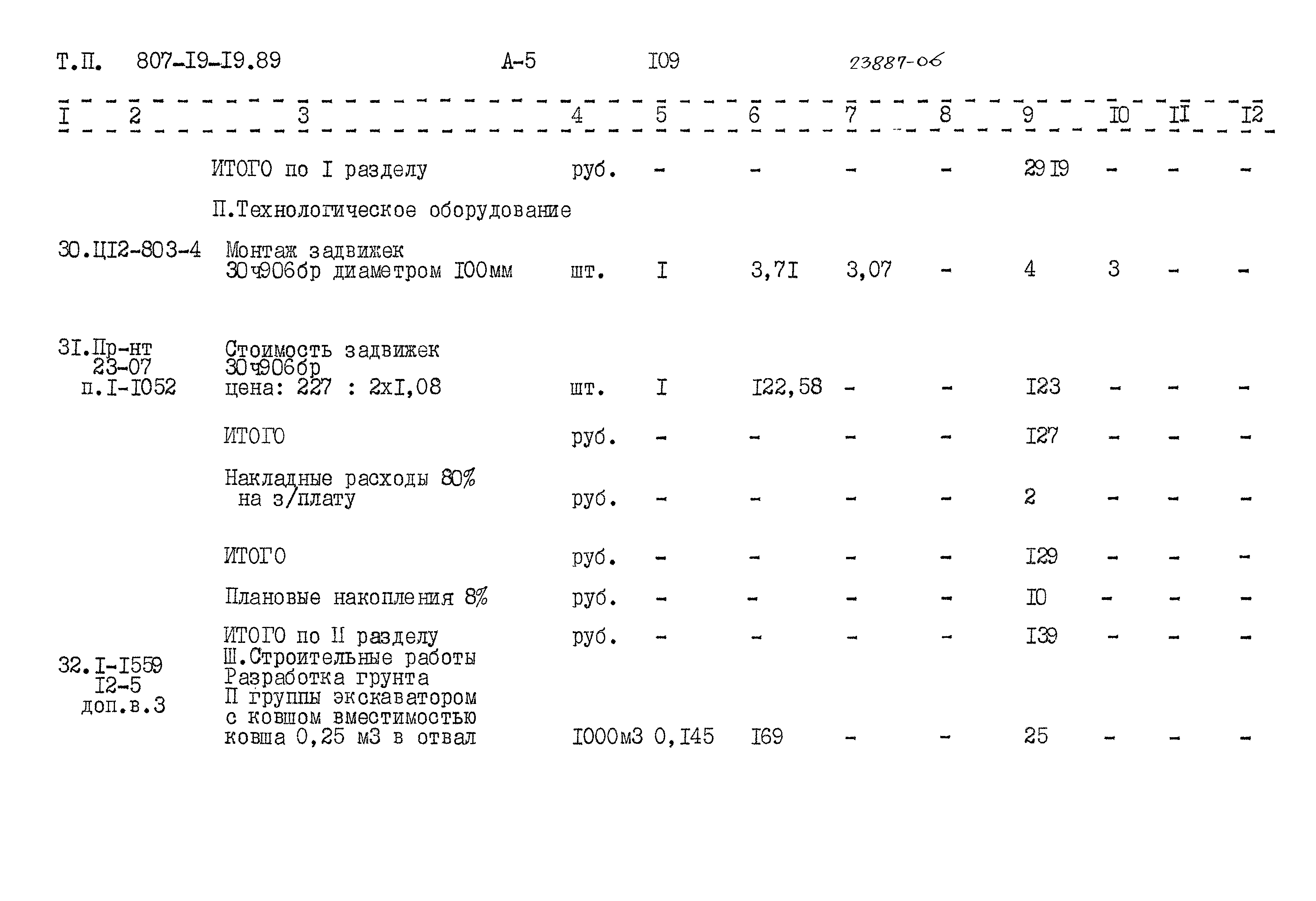 Типовой проект 807-19-19.89