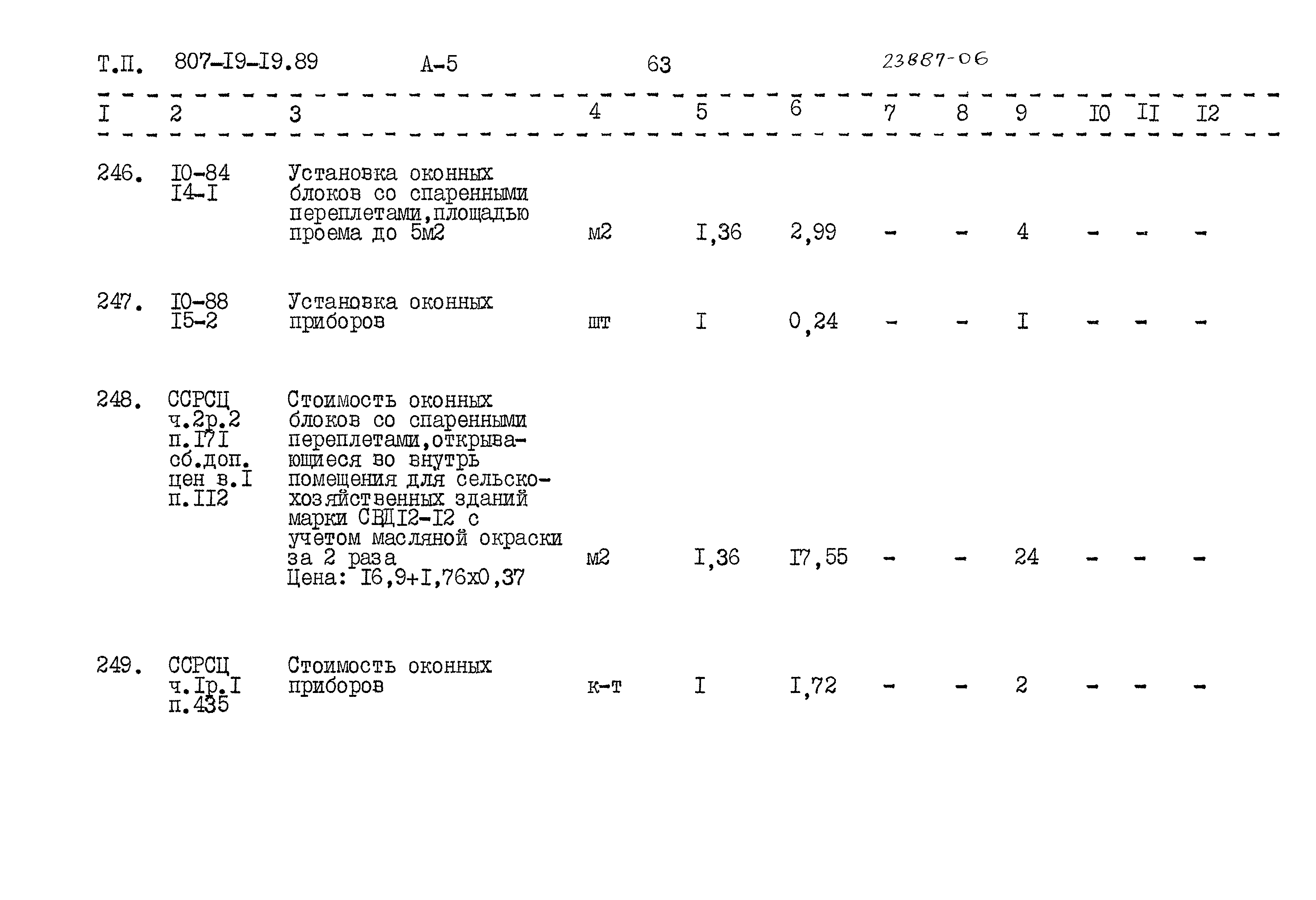 Типовой проект 807-19-19.89
