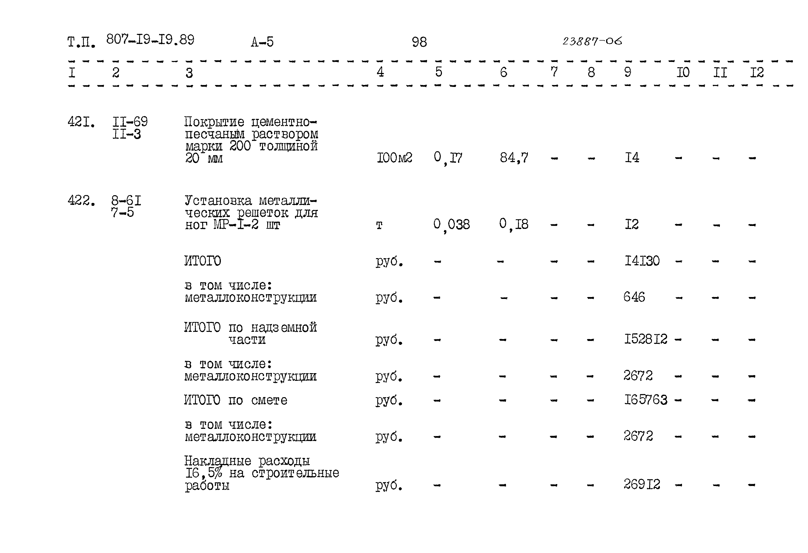 Типовой проект 807-19-19.89