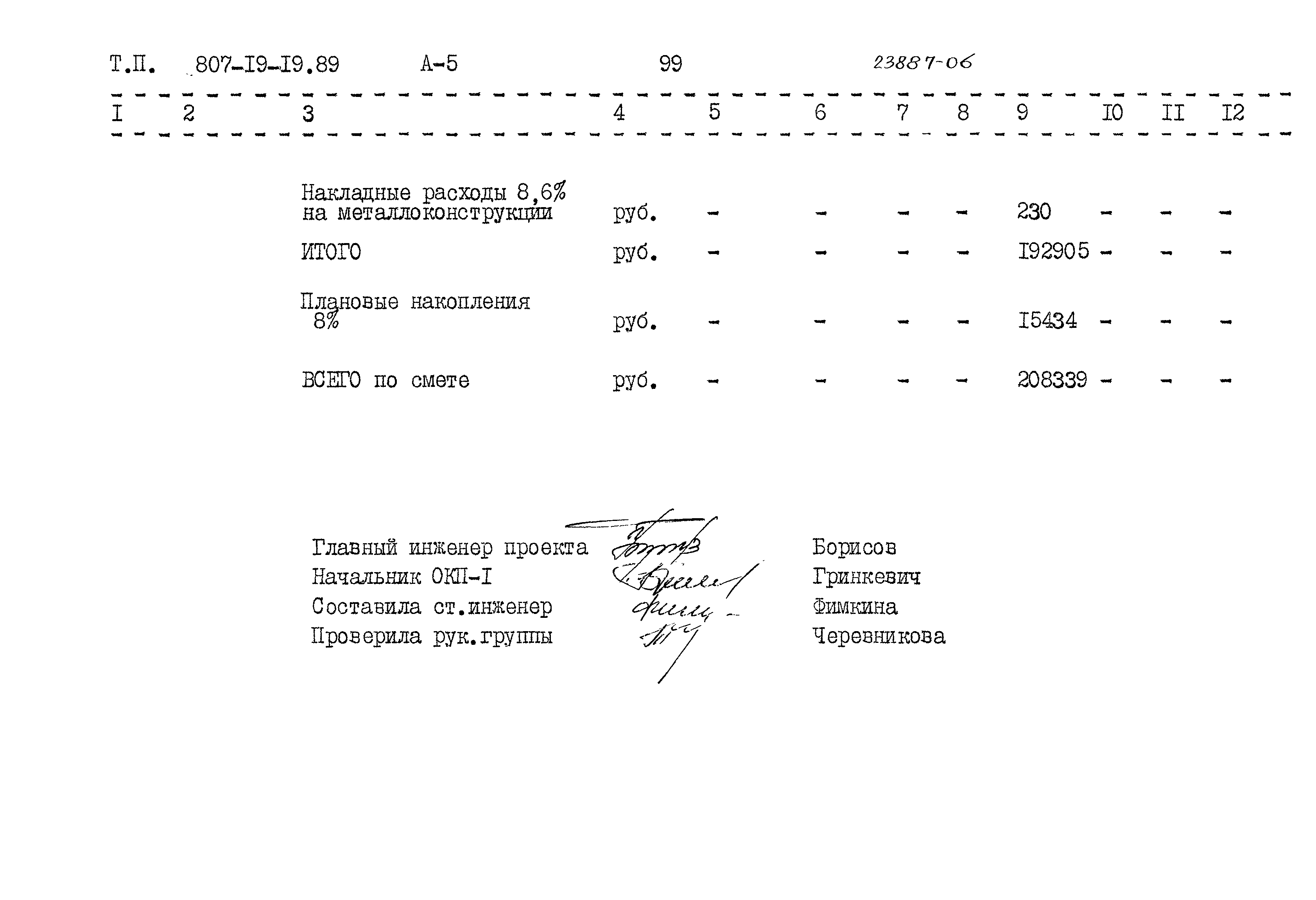 Типовой проект 807-19-19.89