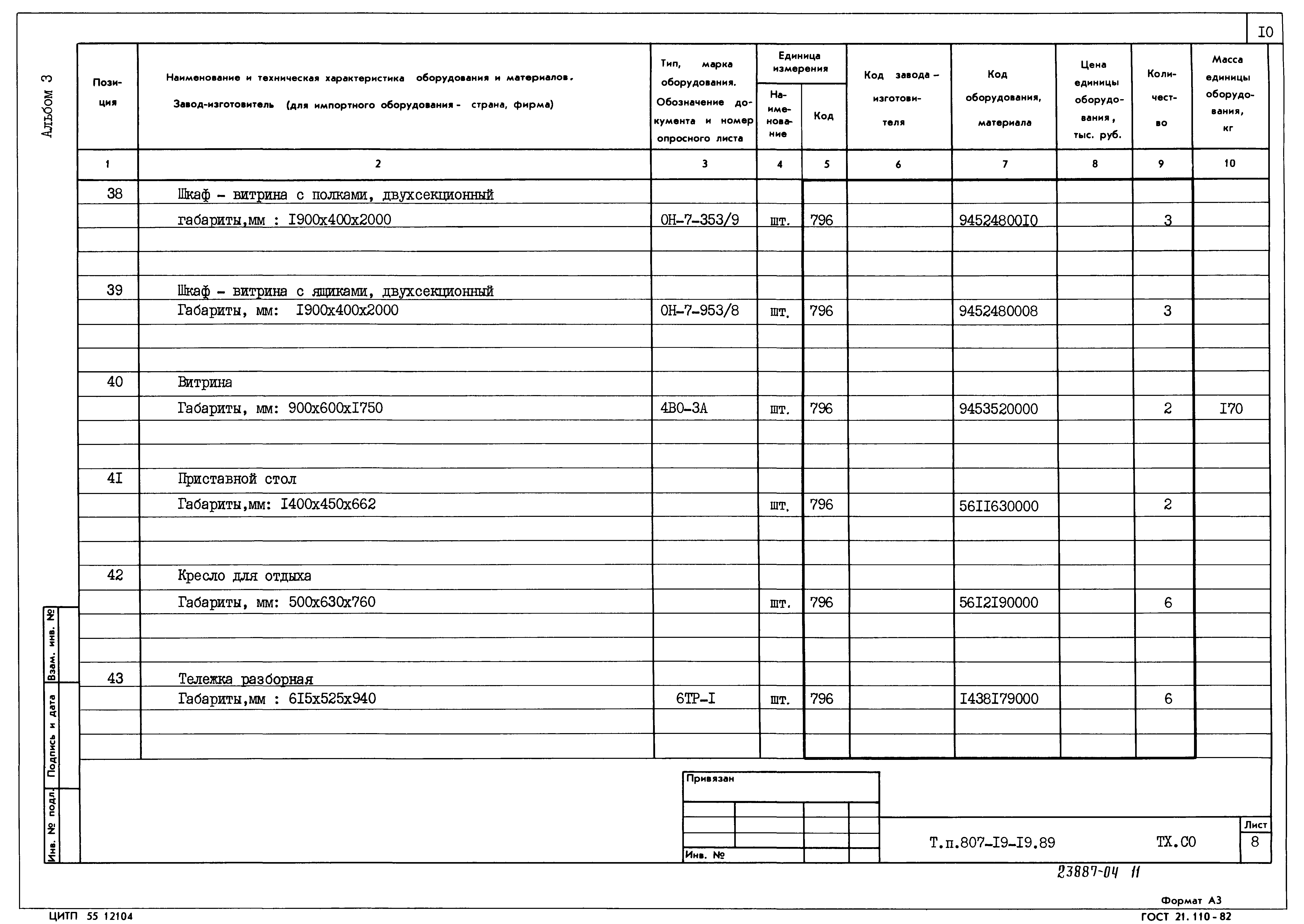 Типовой проект 807-19-19.89