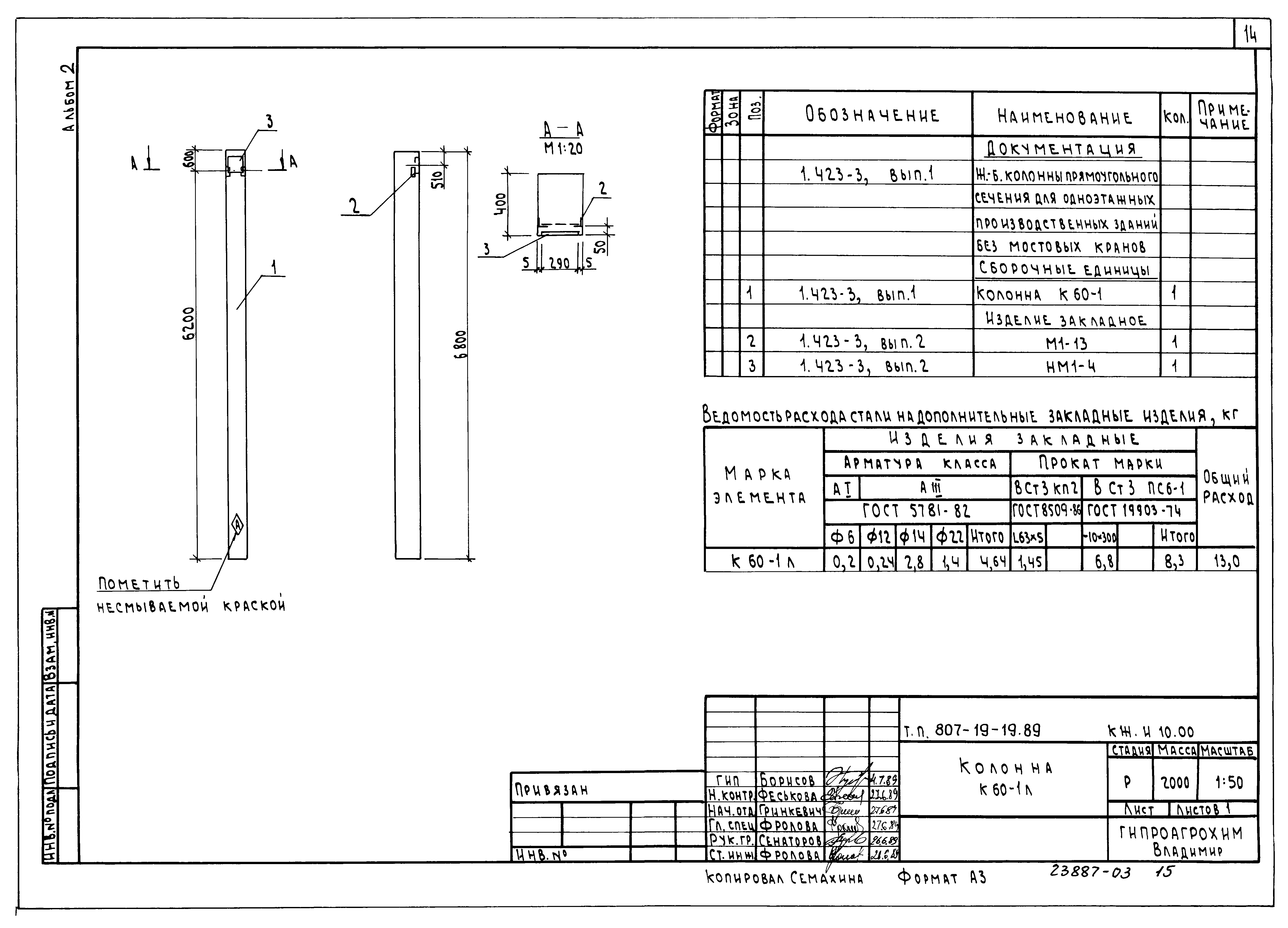 Типовой проект 807-19-19.89