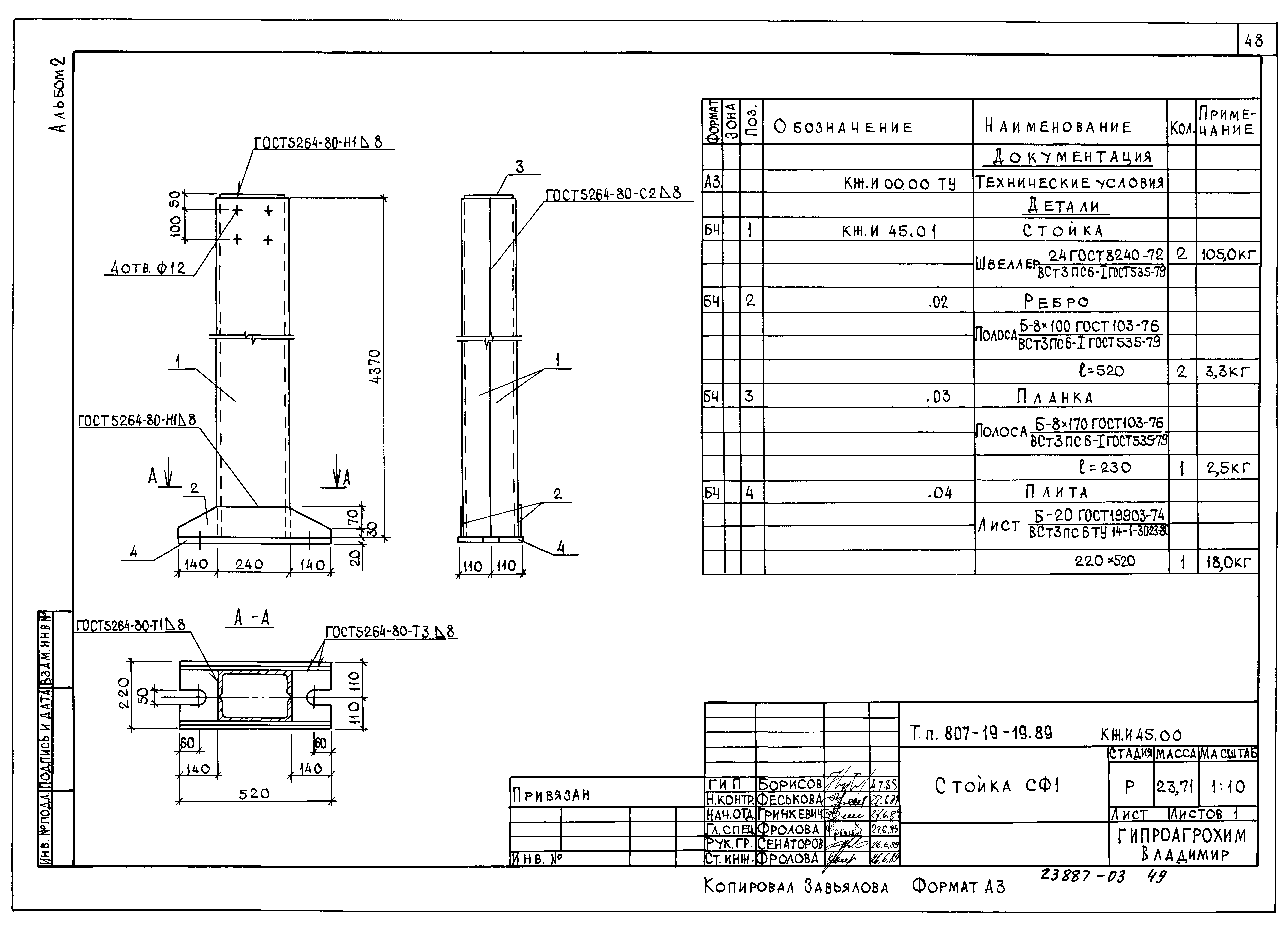 Типовой проект 807-19-19.89